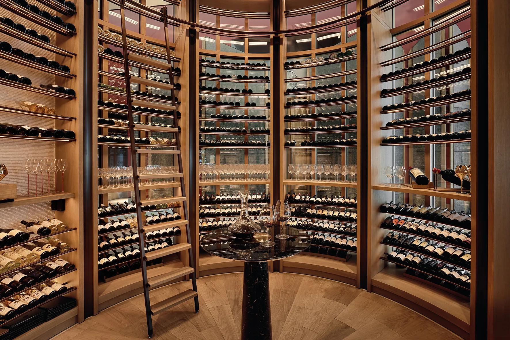 Tapasake Wine Cellar at One&Only Reethi Rah, Maldives