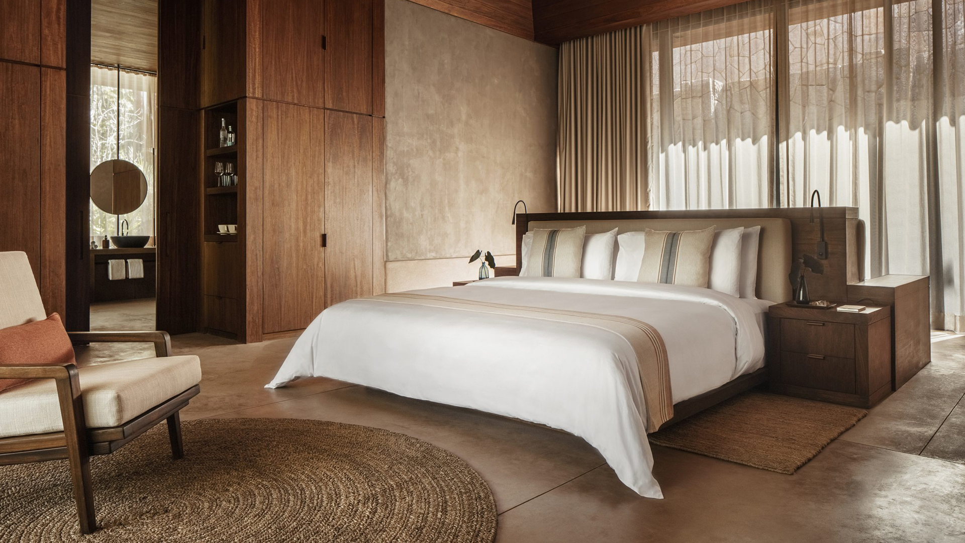 Caribbean, Mexico, One&only Mandarina, Master bedroom