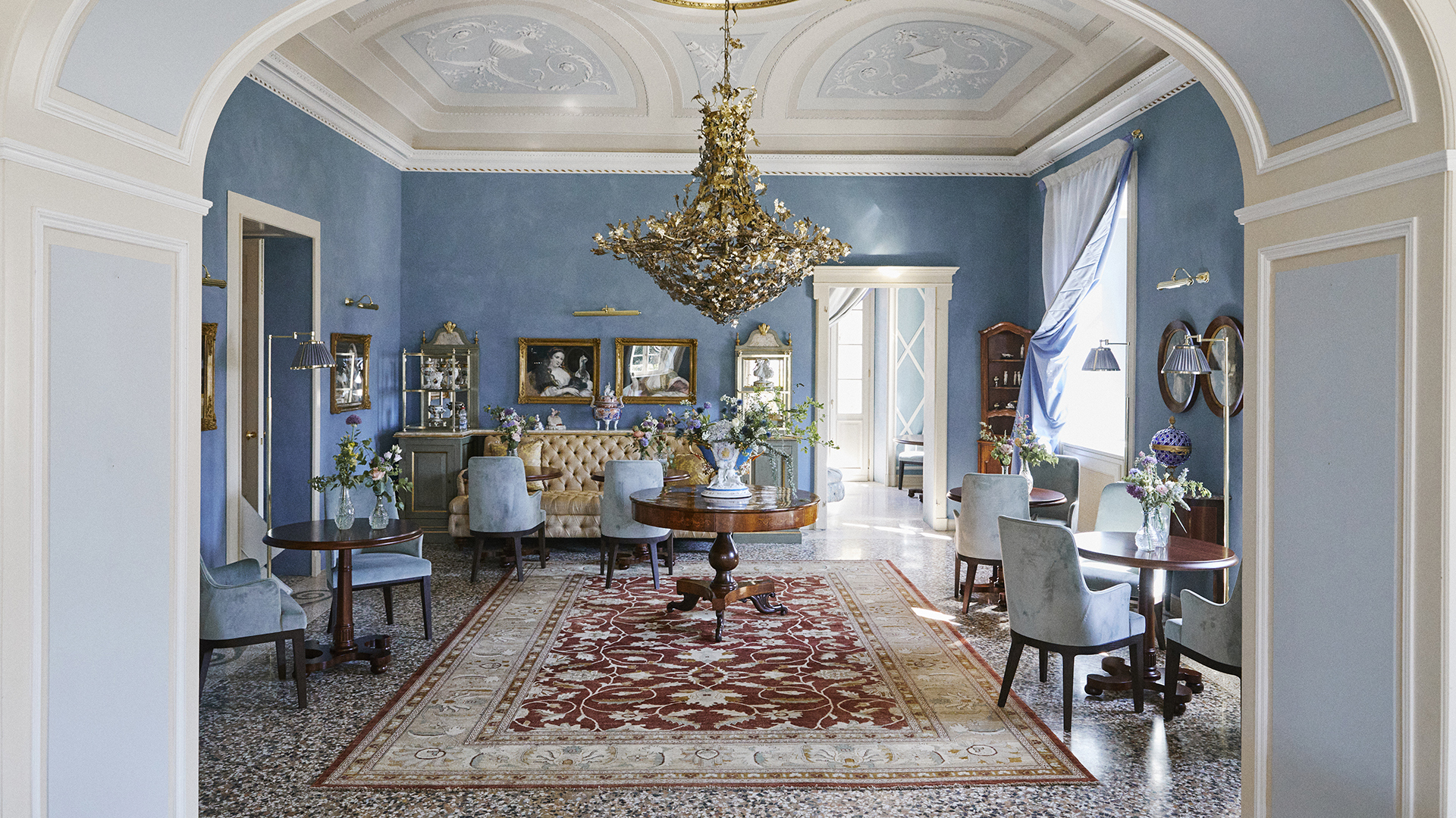  Europe, Italy, Como, Passalacqua, Sala delle Dame