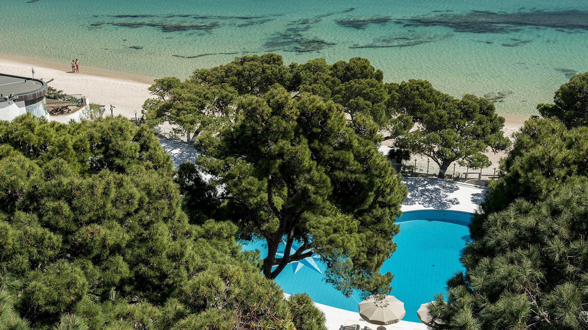  Europe, Italy, Sardinia, Forte Village - Il Castello, Beach