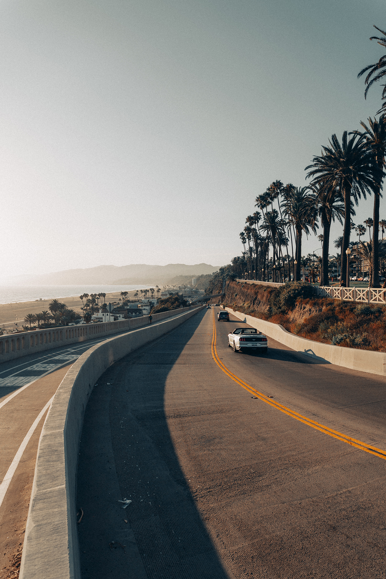 Santa Monica coastal road