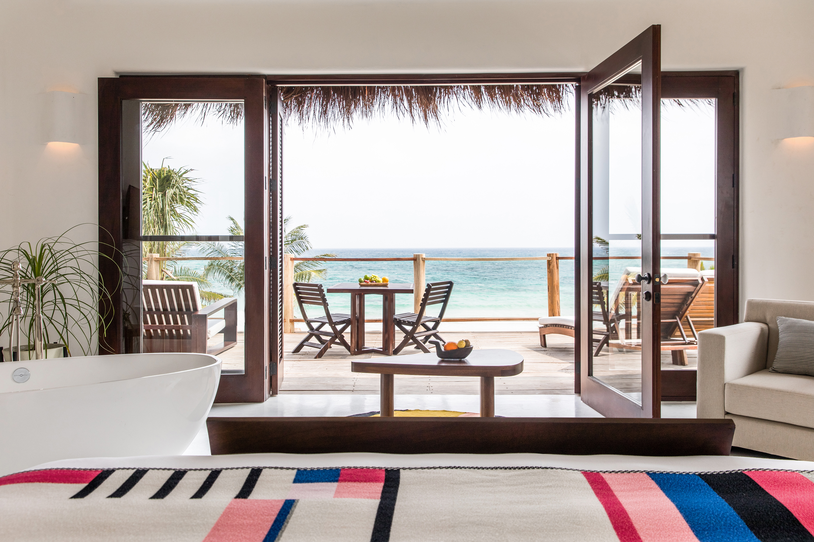 Caribbean, Mexico, Hotel Esencia, Beach suite