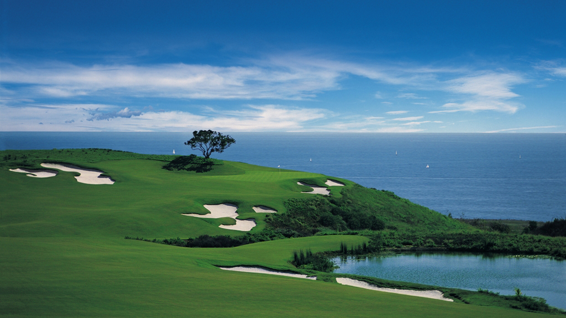  North america & canada, California, Resort at pelican hill, Ocean North 17th Hole