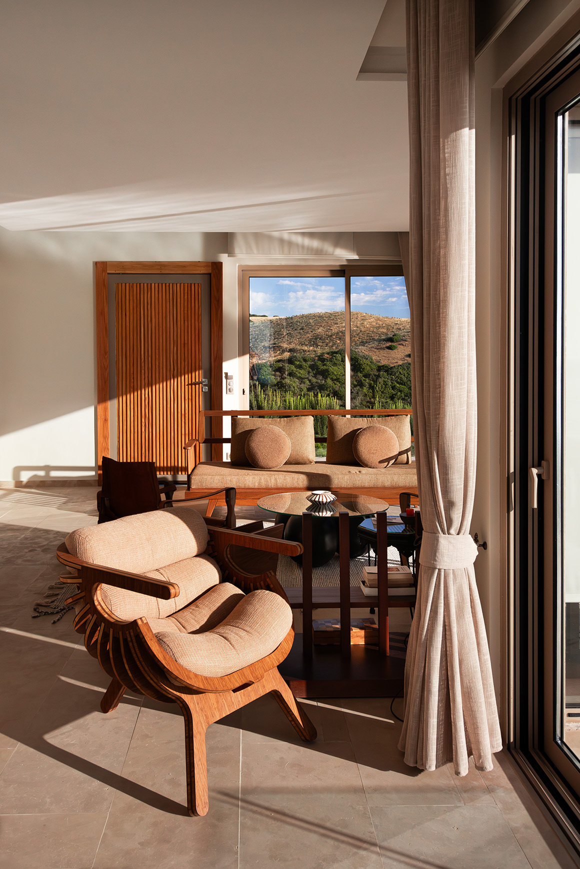 Africa, Morocco, La Fiermontina Océan, lounge sitting area