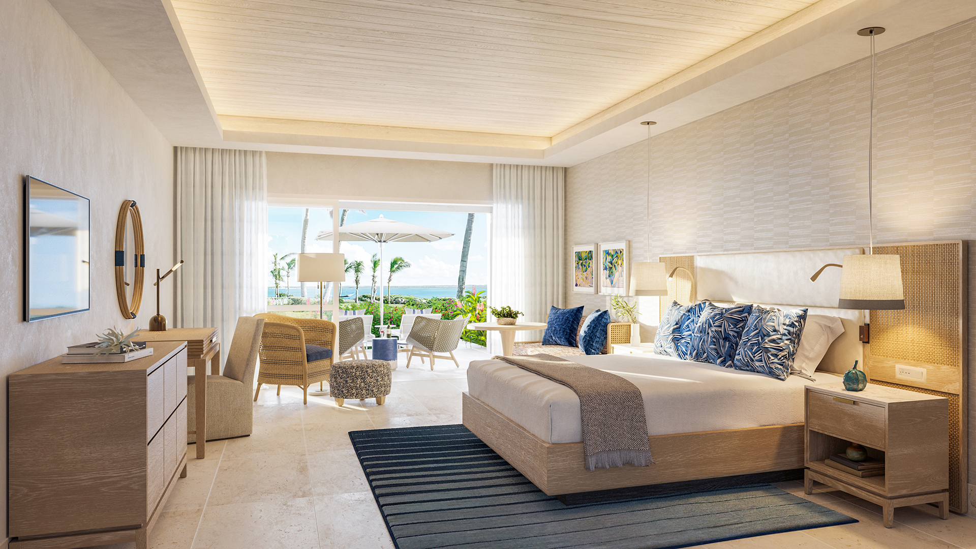 Caribbean, Antigua, Jumby Bay, Junior Suite