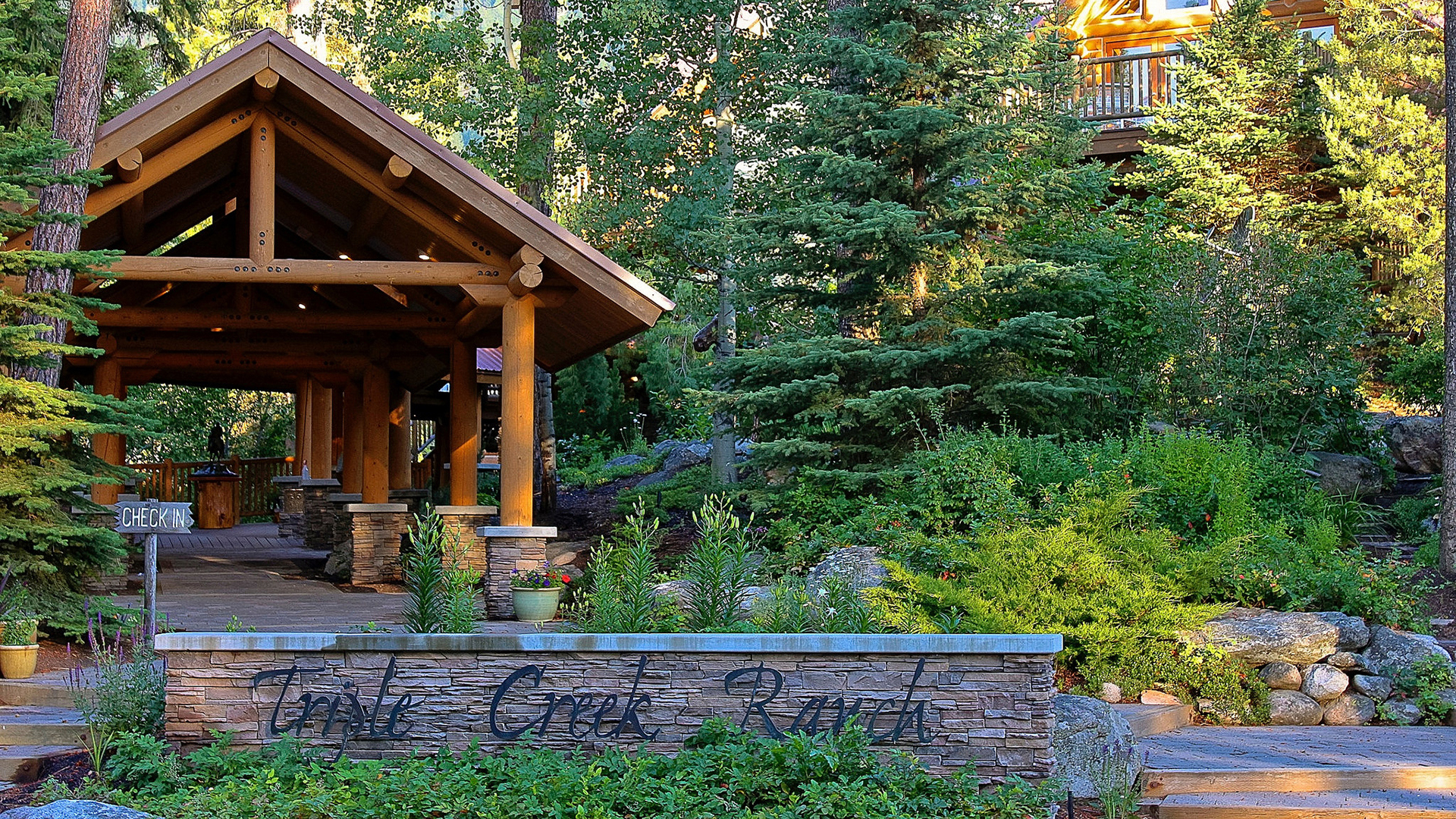  North America, Montana, Triple Creek Ranch, Ranch Arrival