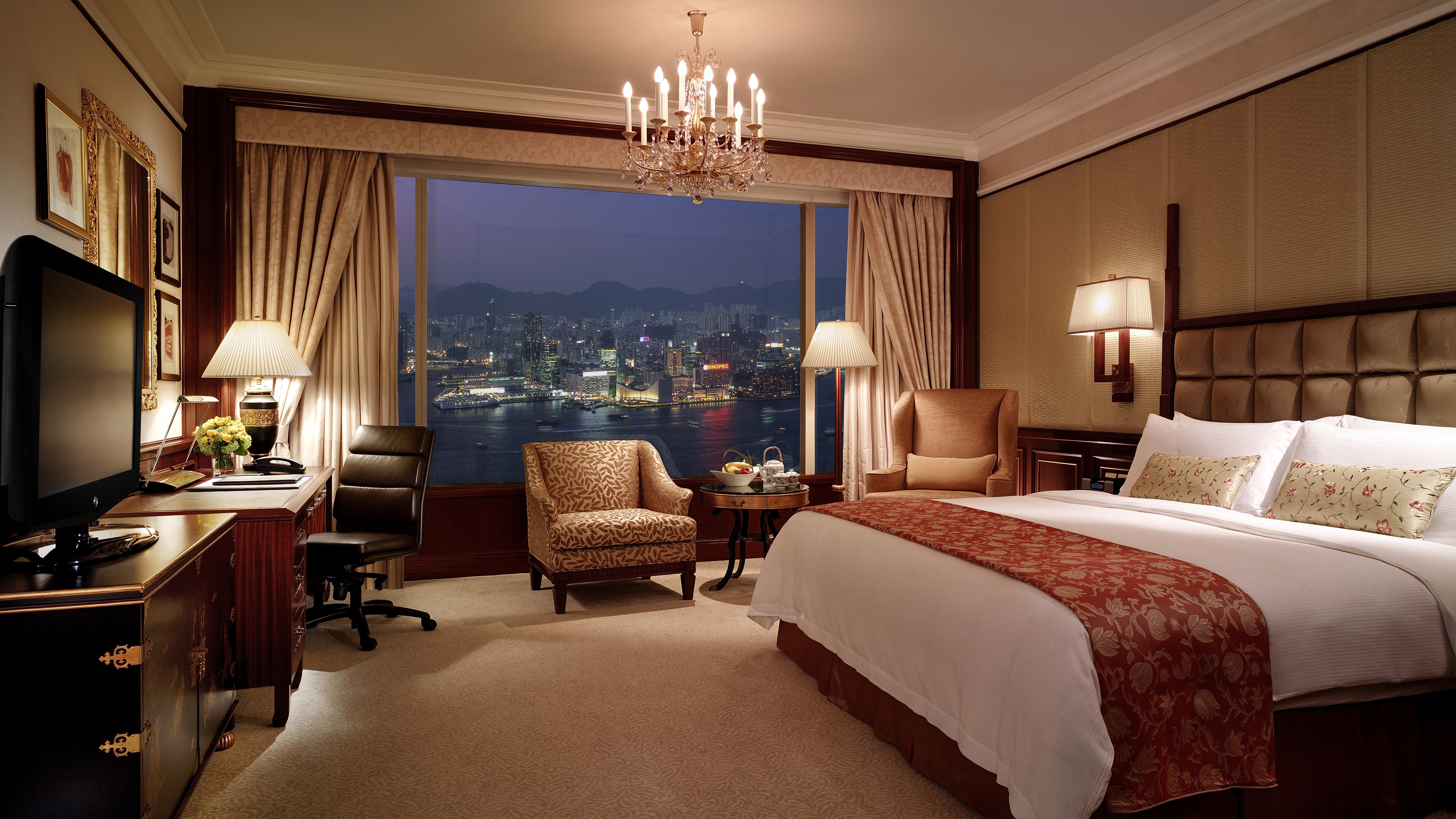  Worldwide, Hong Kong, Island Shangri La, Hong Kong, Horizon Harbour view room