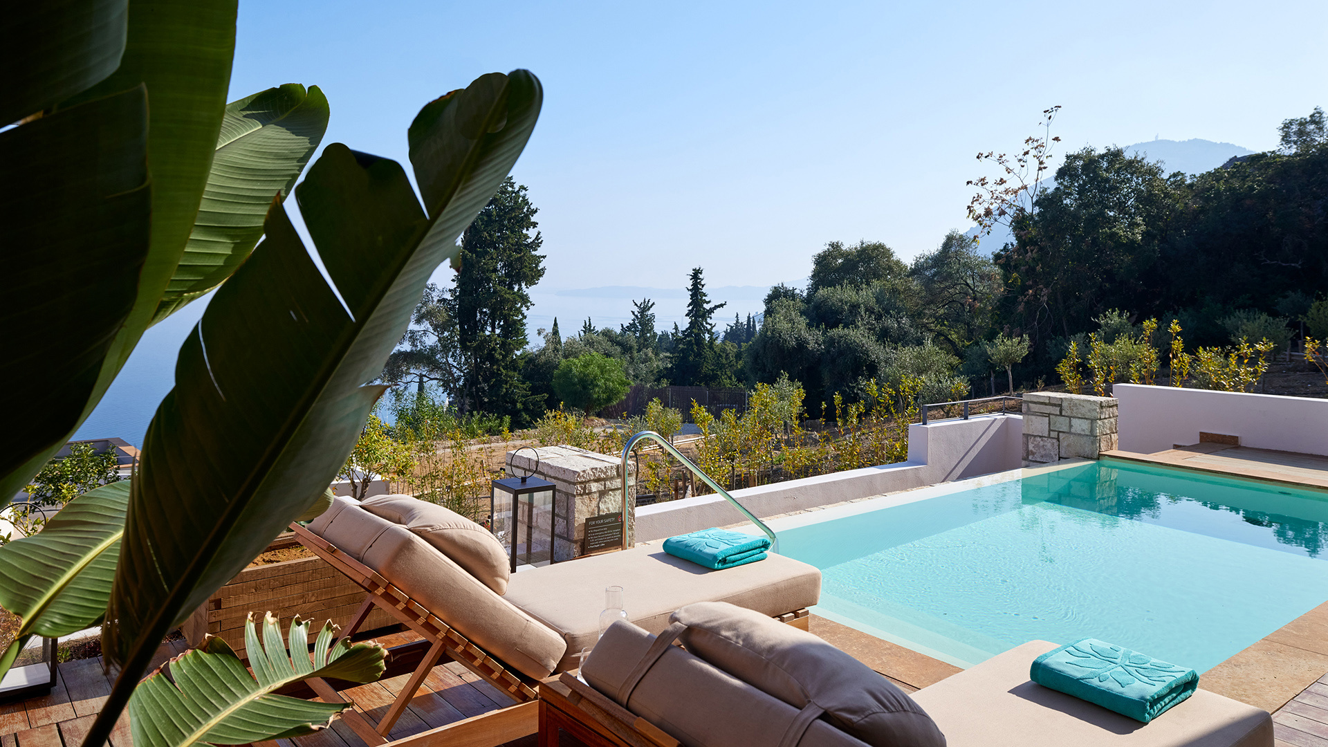 Europe, Greece, Corfu, Angsana Corfu, Suite Pool