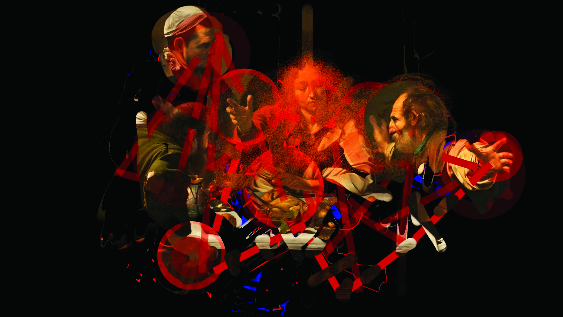 Luxury Selection, My Reality is Different exhibition by Nalini Malani, The National Gallery, London 