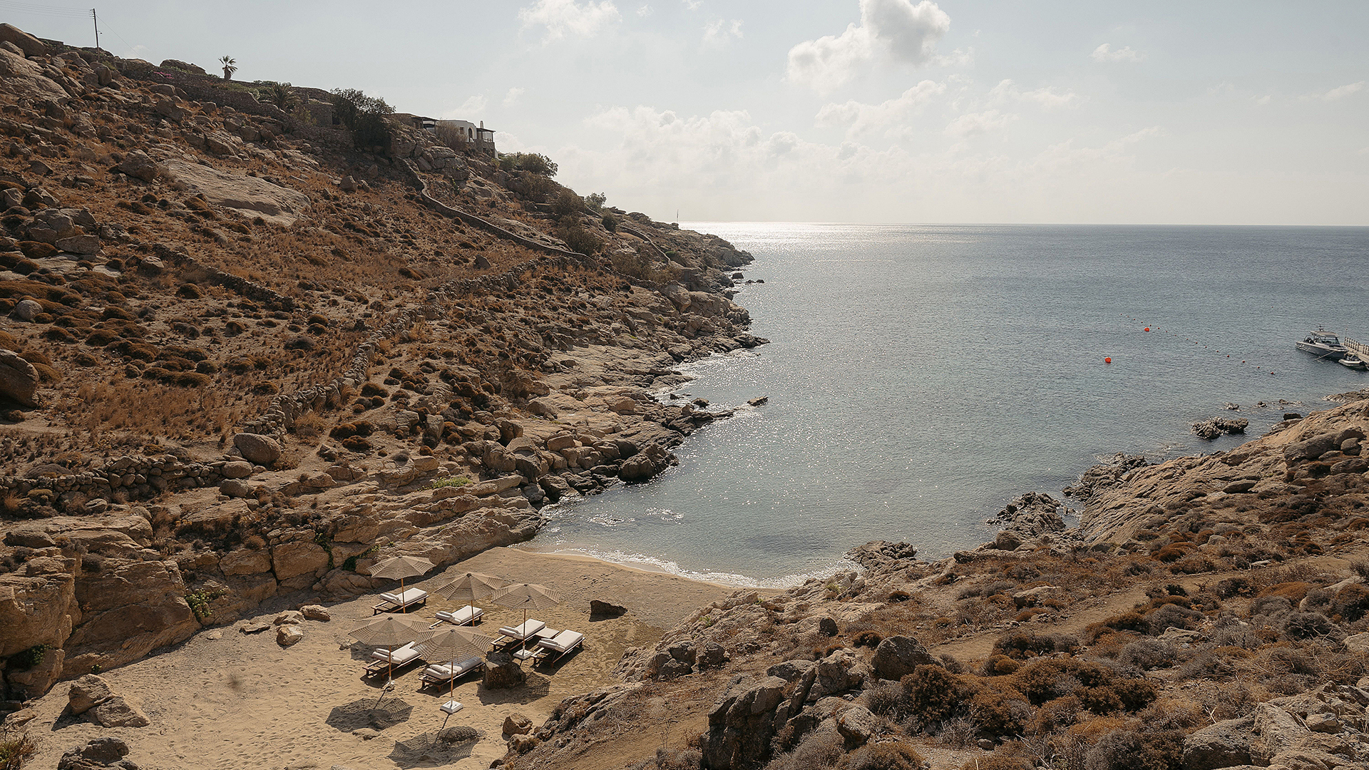 Europe, Greece, Mykonos, Cali Mykonos, Beach