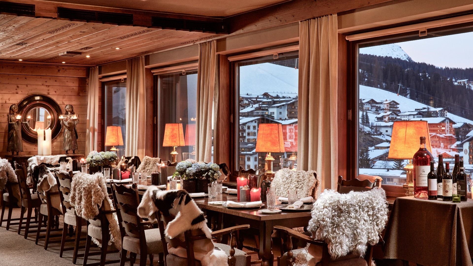 Europe, Austria, Kristiania Lech boutique hotel, Dining 