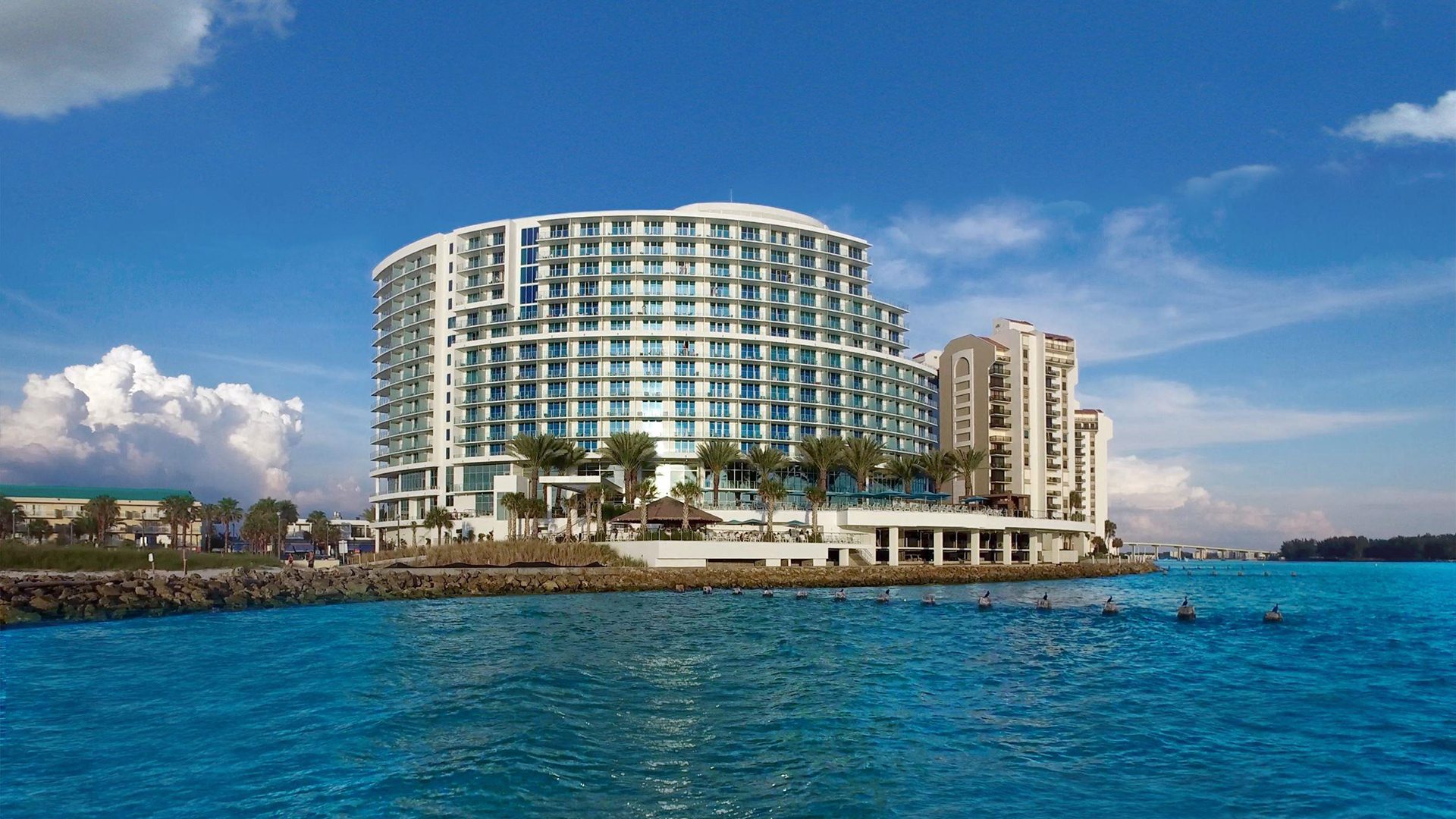 USA, Florida, Opal Sands Resort, Exterior View