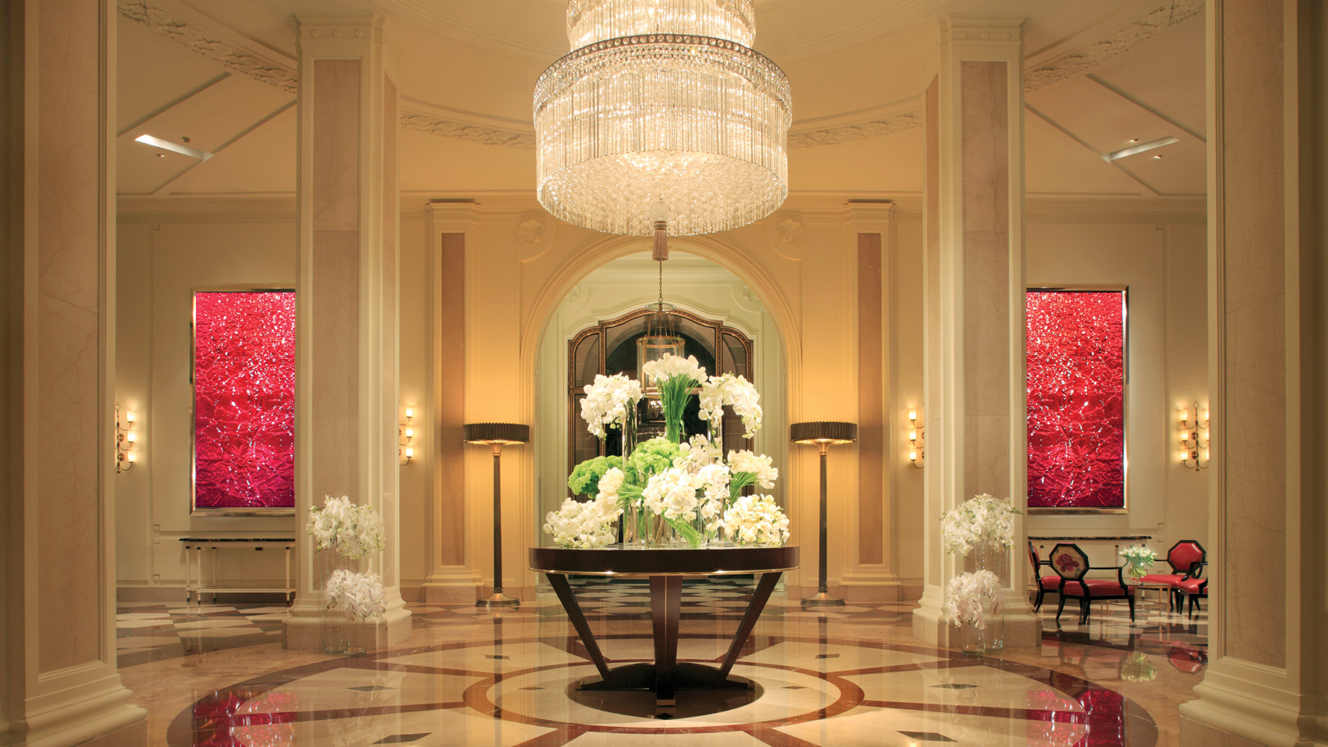 USA, Luxury California Holiday, Beverly Wilshire Hotel, Lobby
