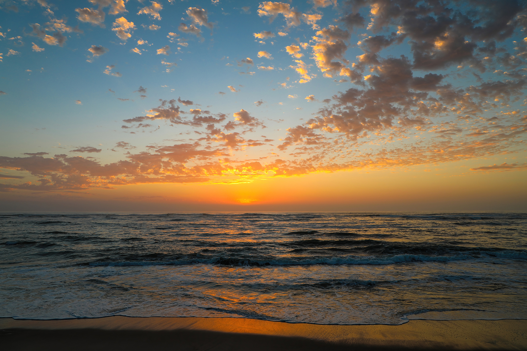 Africa, Namibia, Sunset