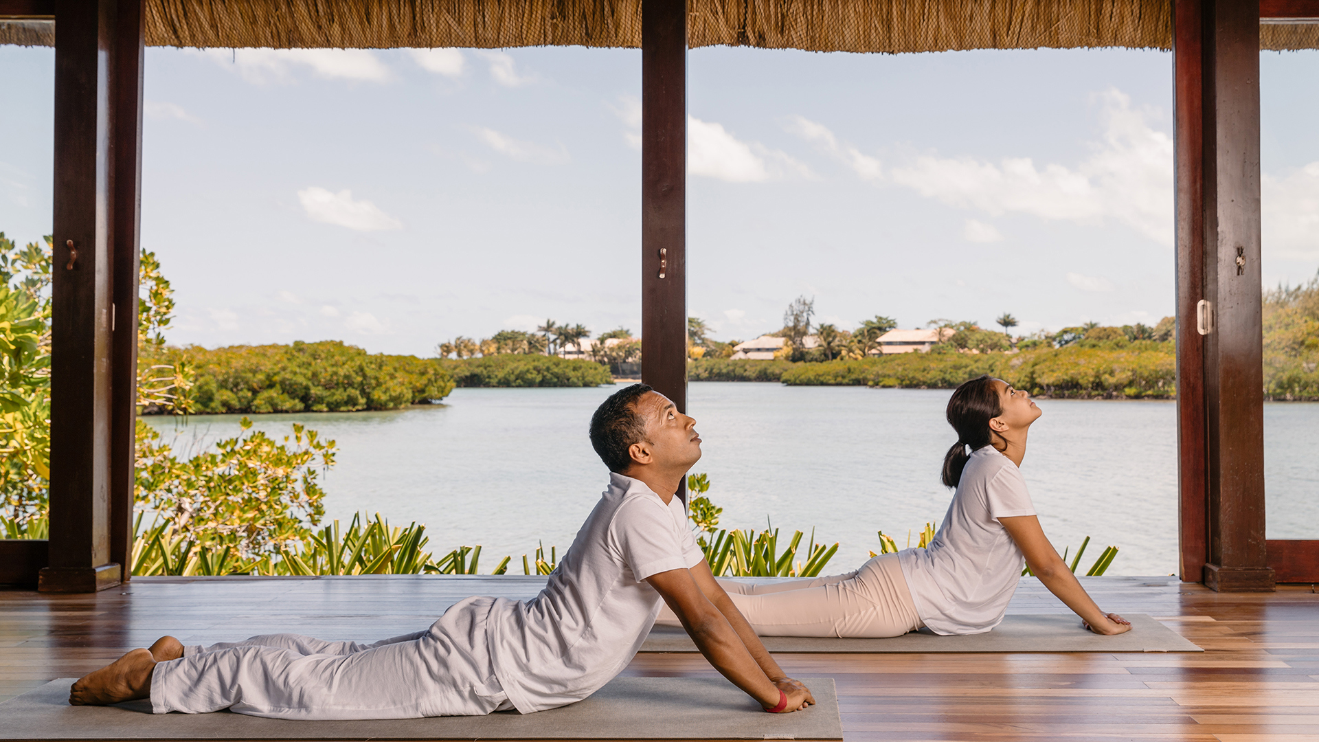 Indian Ocean, Mauritius, Four Seasons Mauritius at Anahita, Yoga