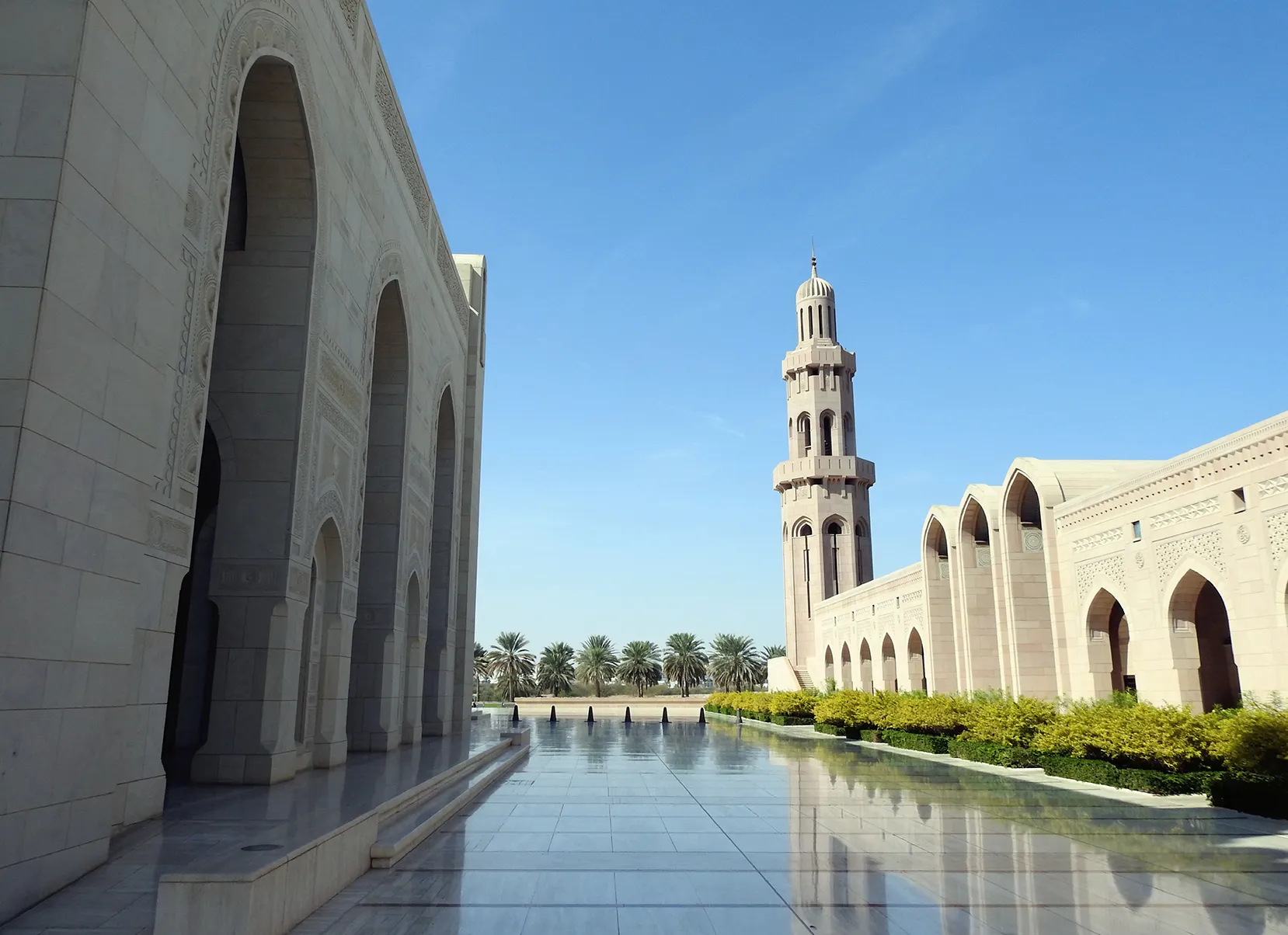 Sultan Qaboos Grand Mosque in Oman