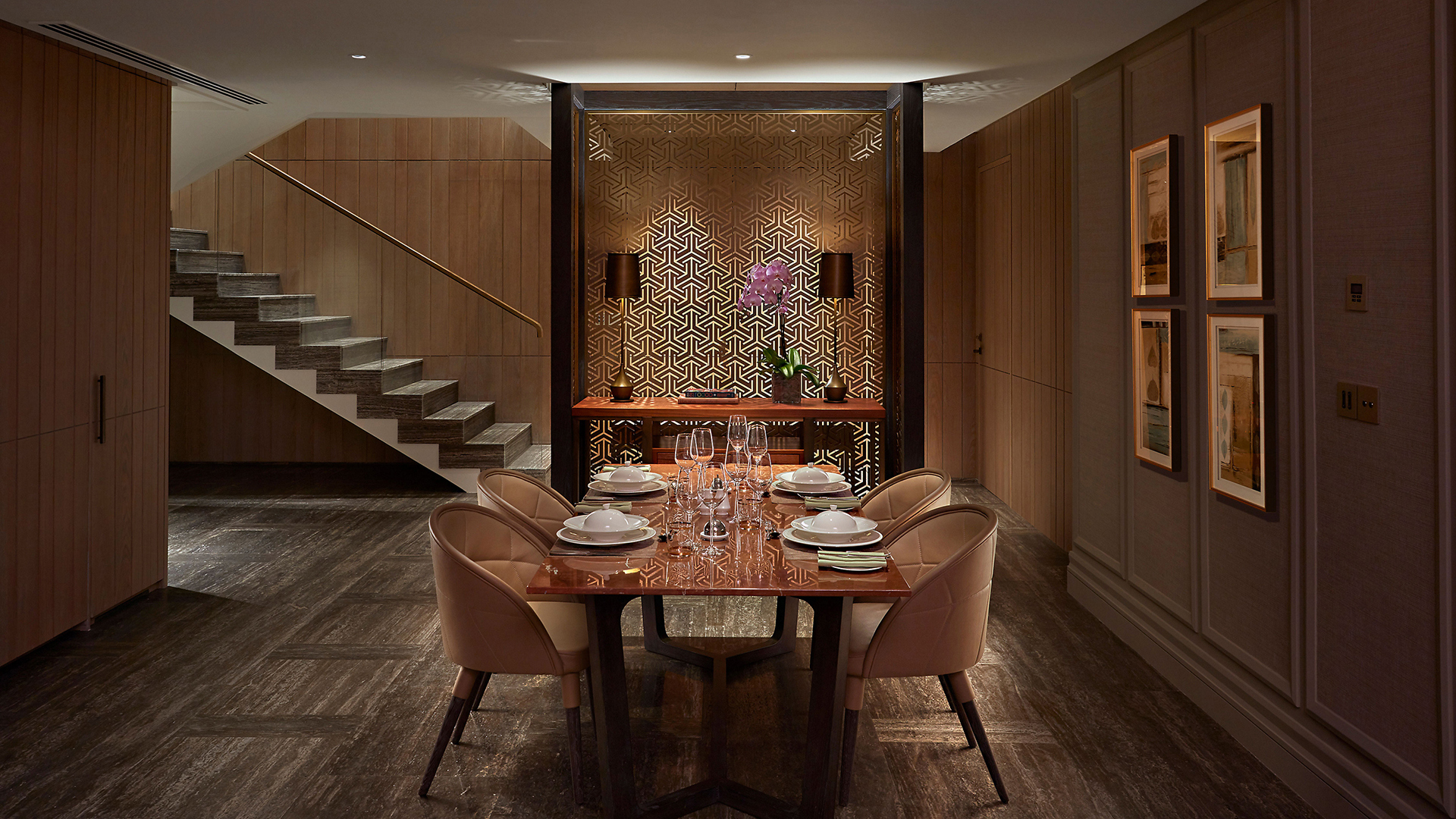 Indian Ocean, Arab Emirates, Dubai, Mandarin Oriental Jumeira, Suite Dining