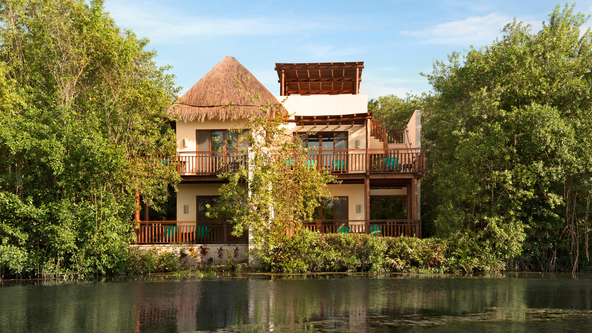 Caribbean, Mexico, Fairmont Mayakoba, Exterior