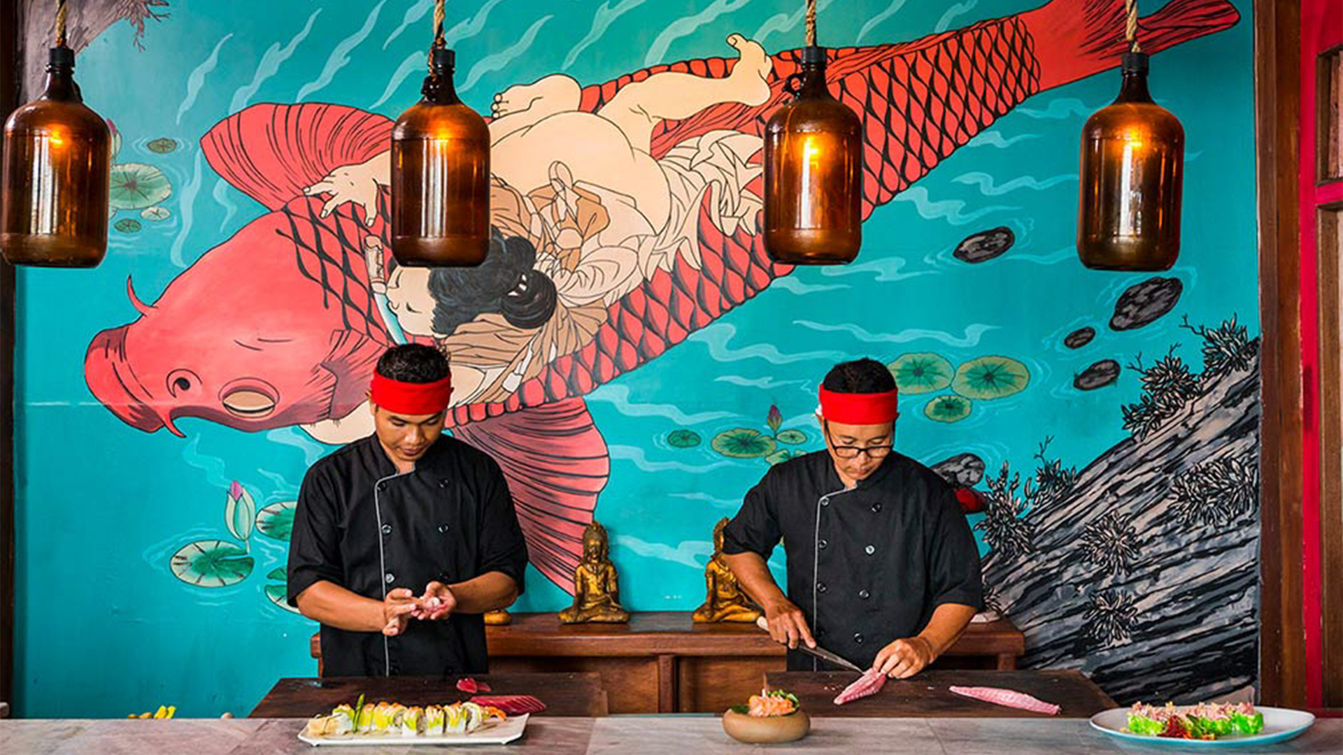 Asia, Indonesia, Chef's preparing Majahapit Palace-era foods