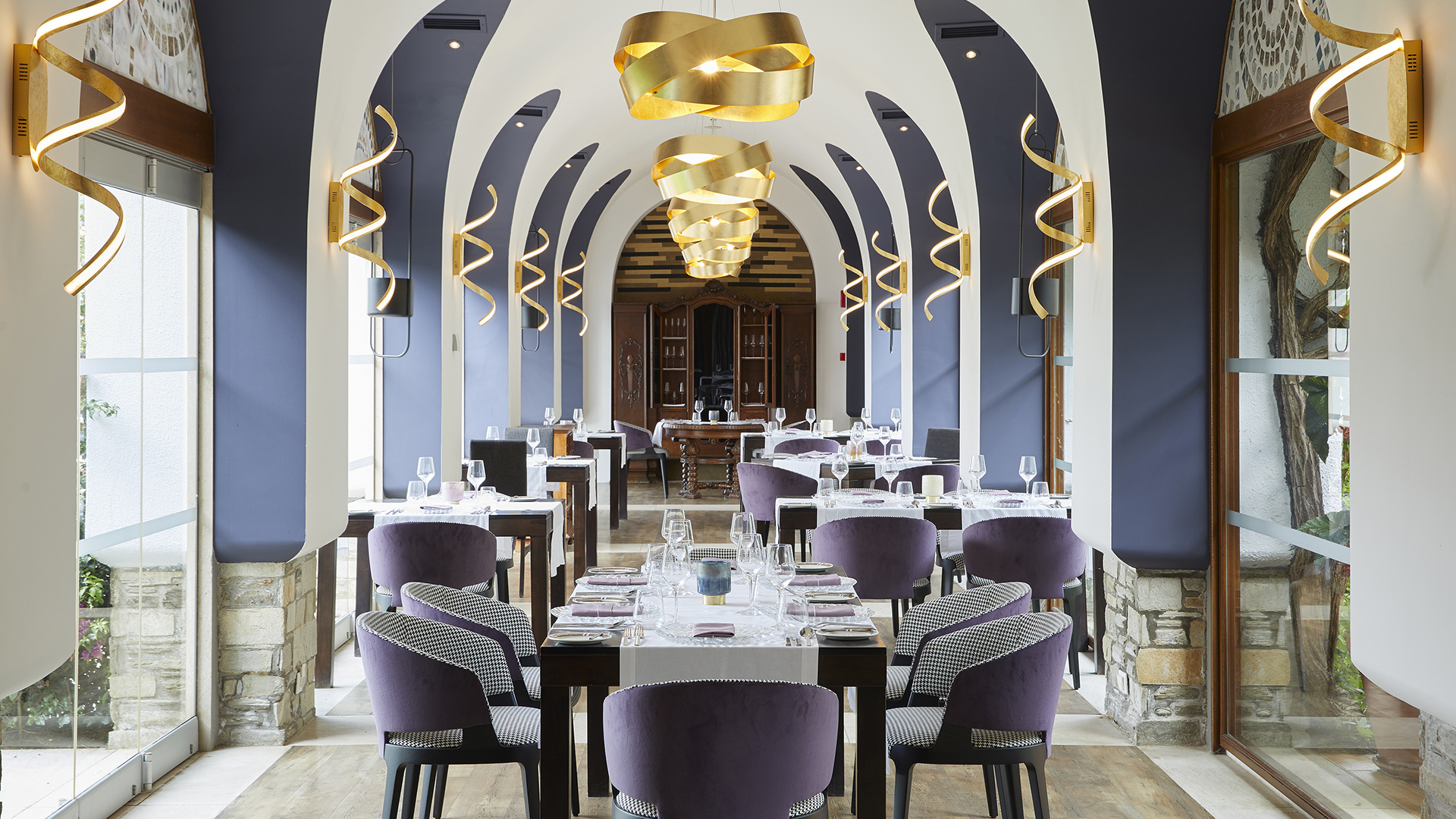 Europe, Greece, Halkidiki, Eagles Palace, Dining