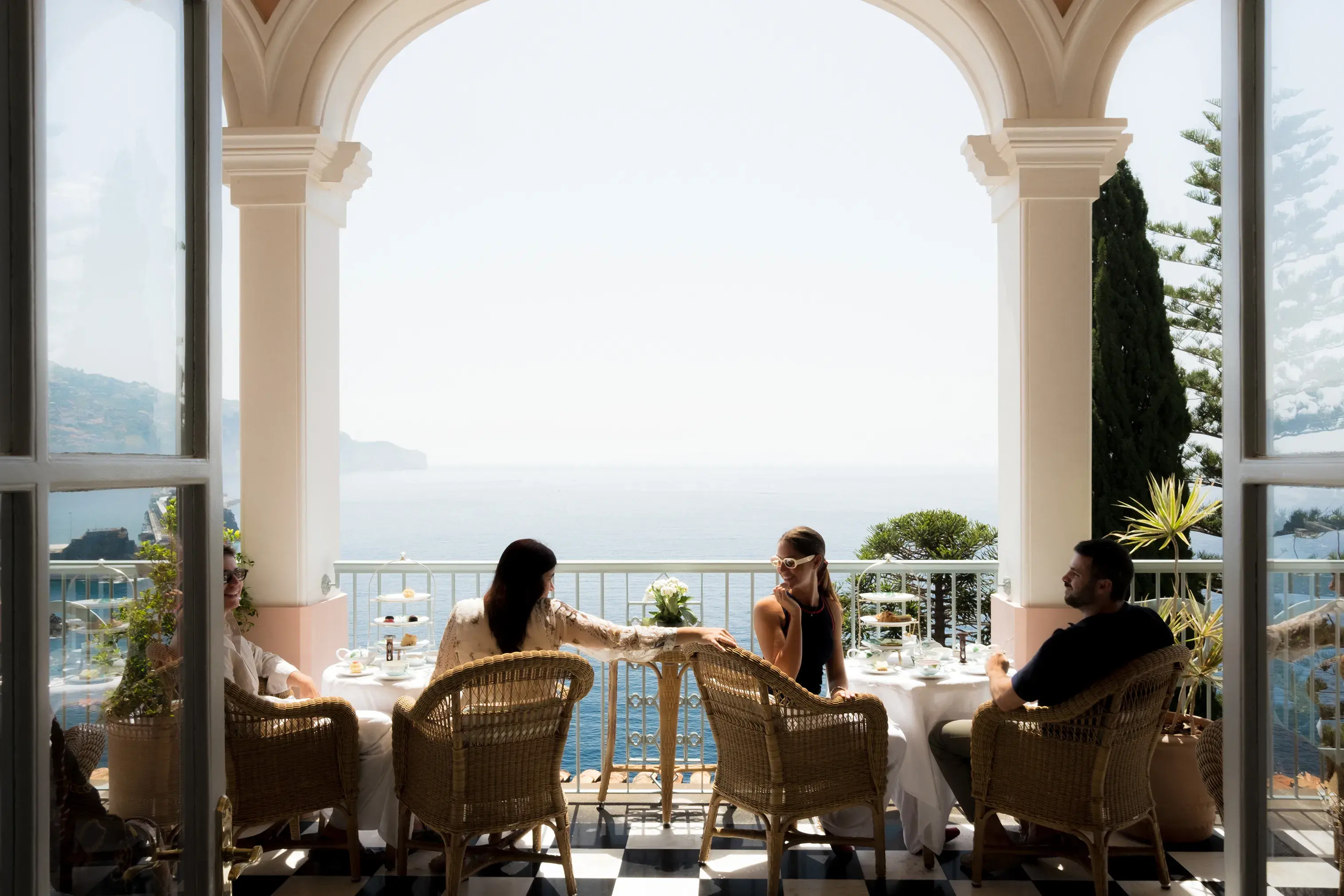 Europe, Portugal, Madeira, Reid's Palace A Belmond Hotel Madeira, Hotel exterior