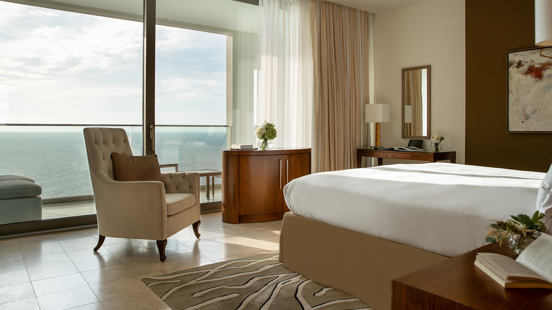 Europe, Spain, Mallorca, Jumeirah Port Soller Hotel & Spa, Signature Suite Observatory Room