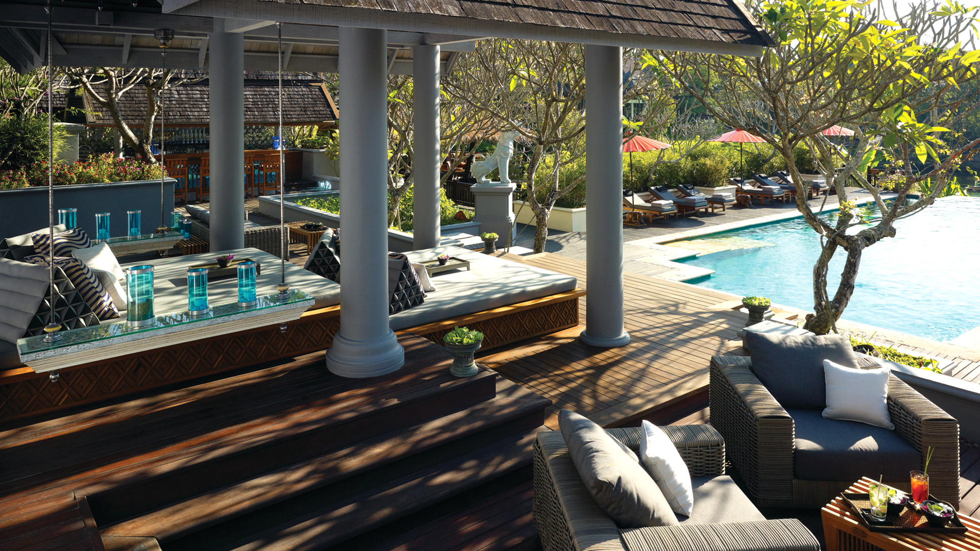 India, Far East & Australasia, Thailand, Four Seasons Resort Chiang Mai, Pool area