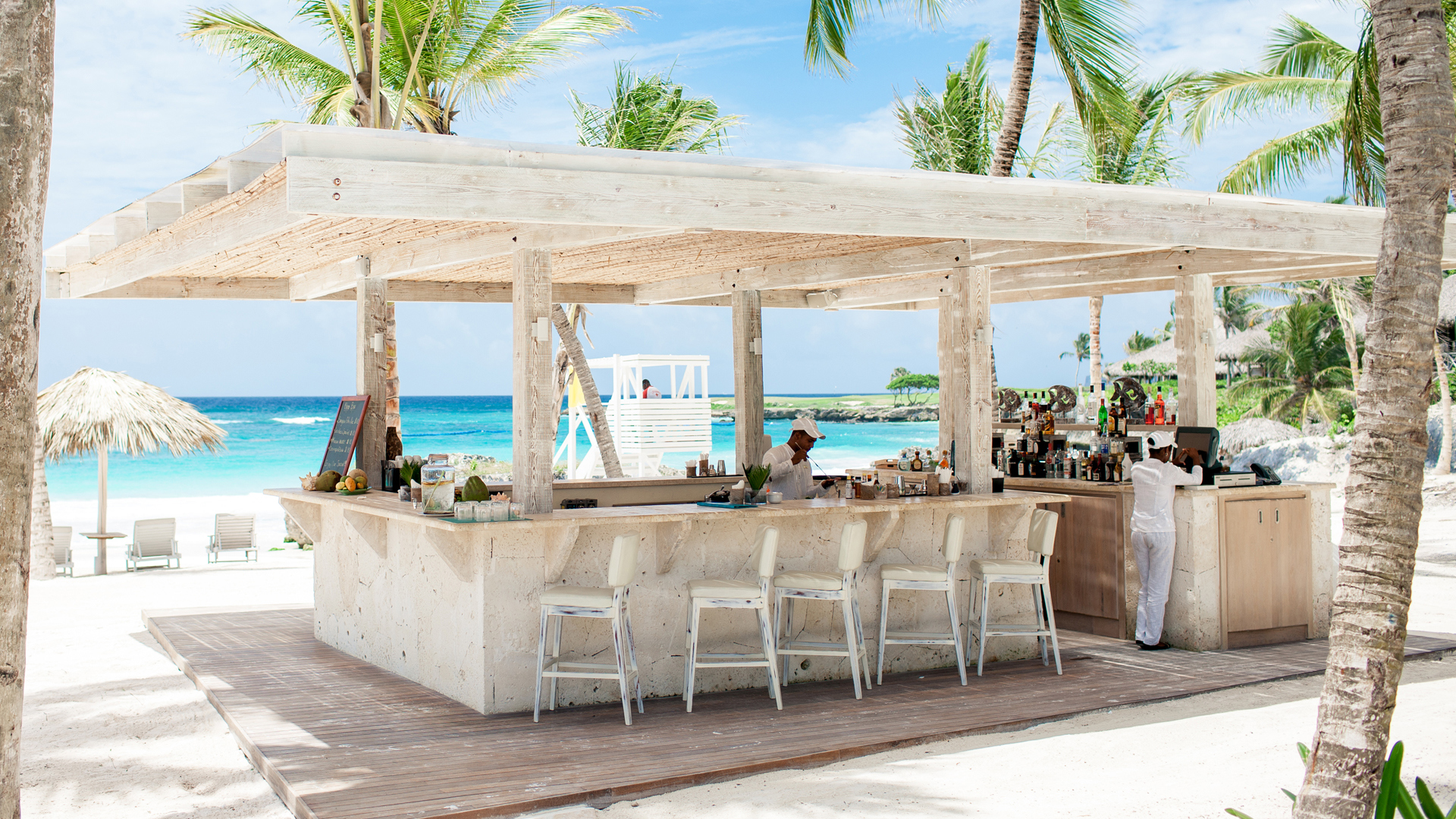 Caribbean, Dominican Republic, Eden Roc at Cap Cana, Uva Bar