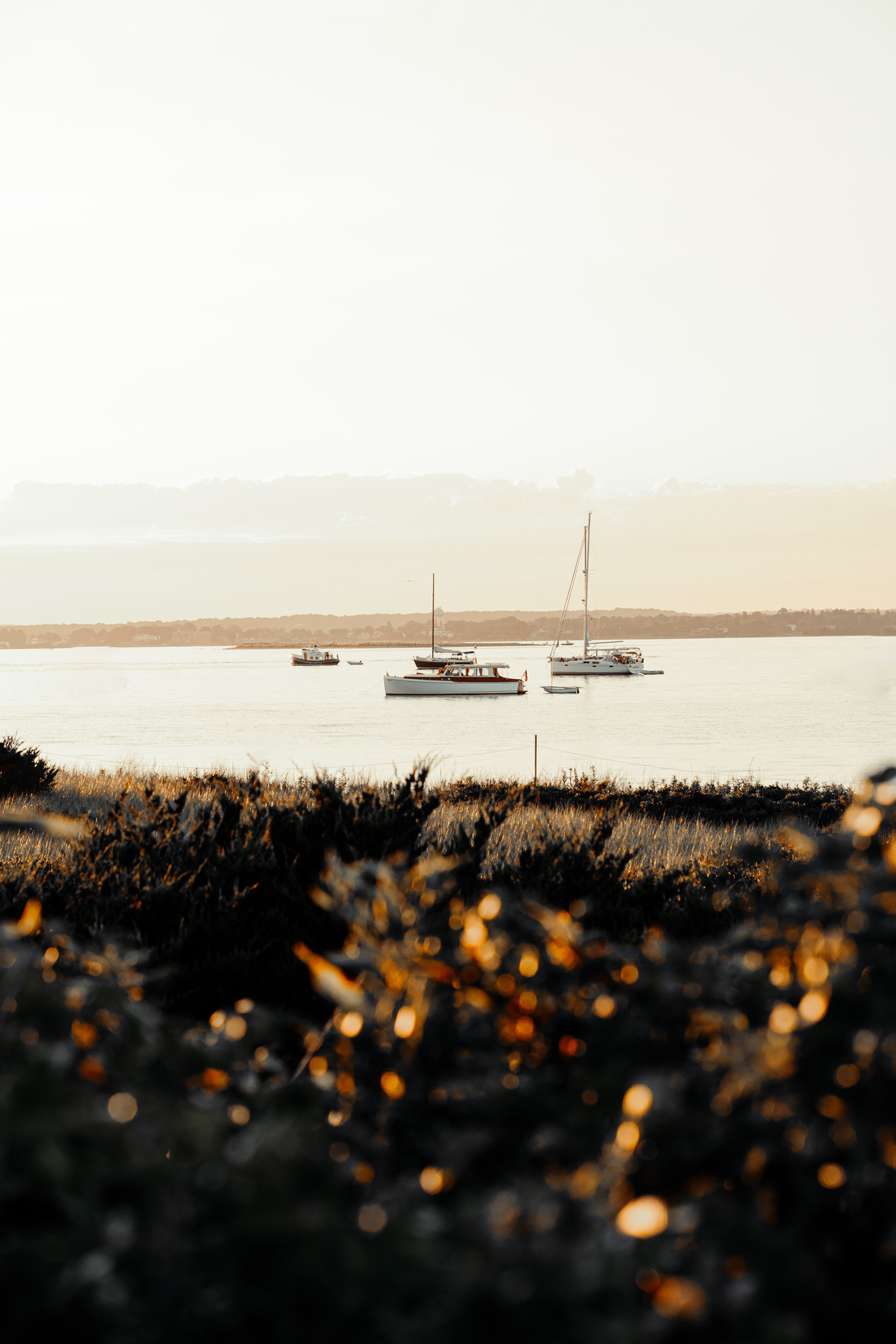 White boats on the sea during the day