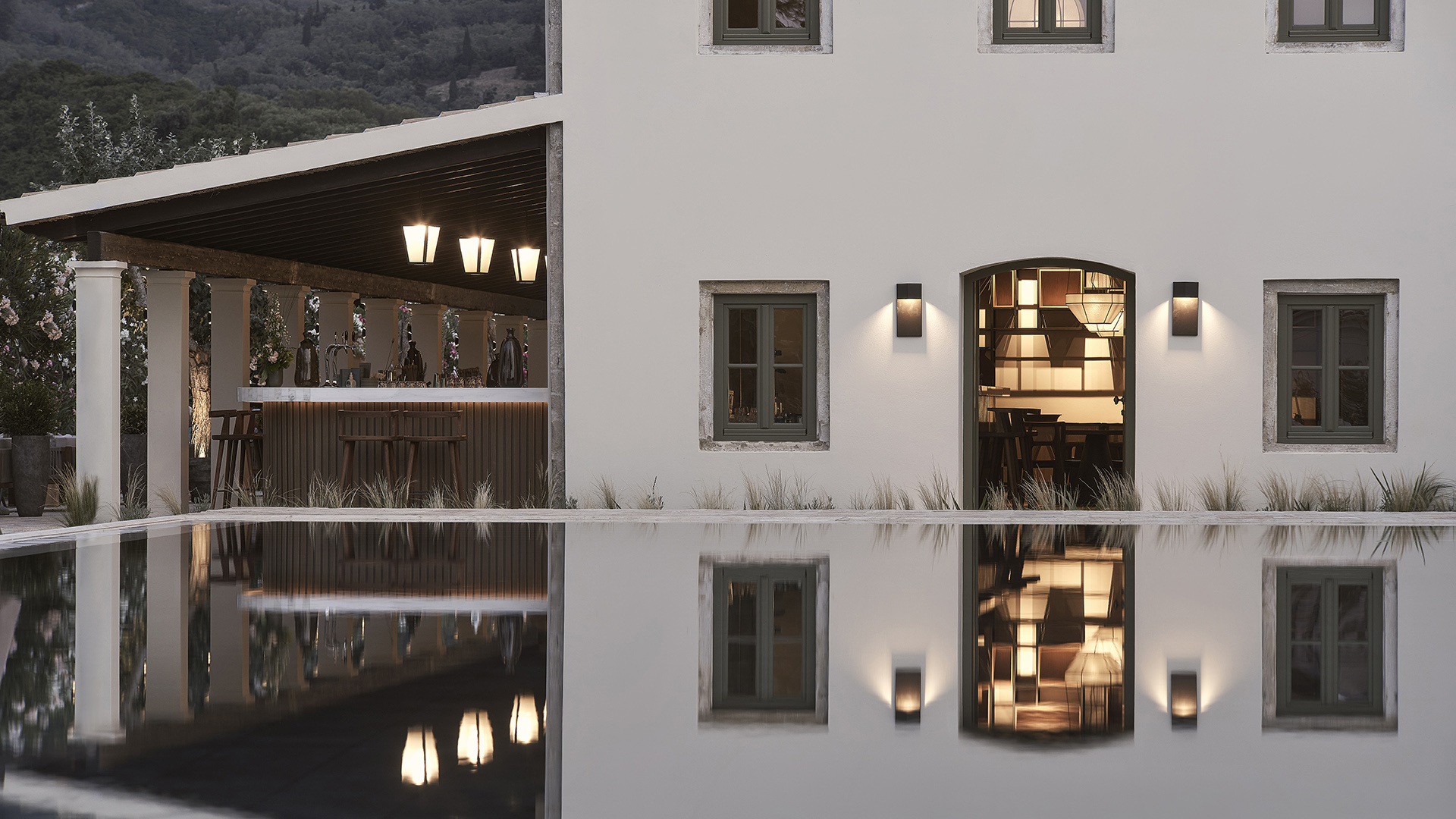 Europe, Greece, Corfu, Olivar Suites, Olibar Exterior