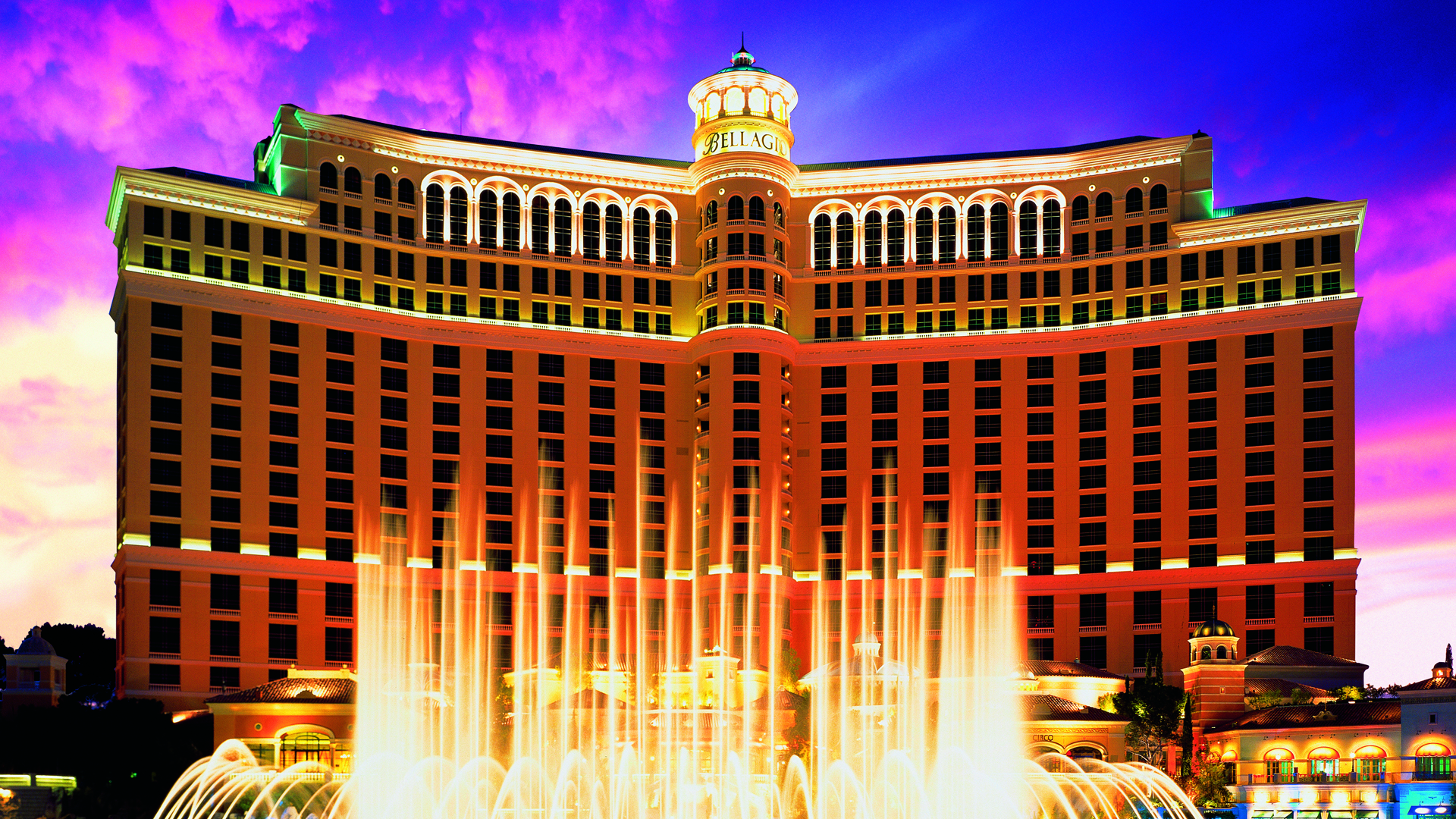 North america & canada, Las vegas, Bellagio, External view