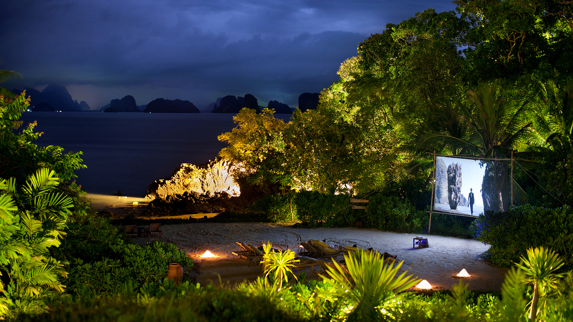 Worldwide, Thailand, Koh Yao Noi, Six Senses Yao Noi, Cinema Paradiso