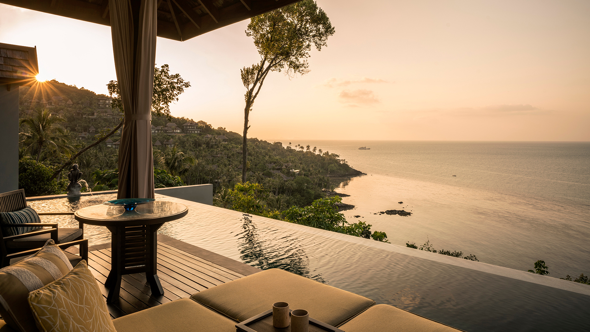  Indian Subcontinent, Far East & Australasia, Thailand, Four Seasons Resort Koh Samui, View from Suite