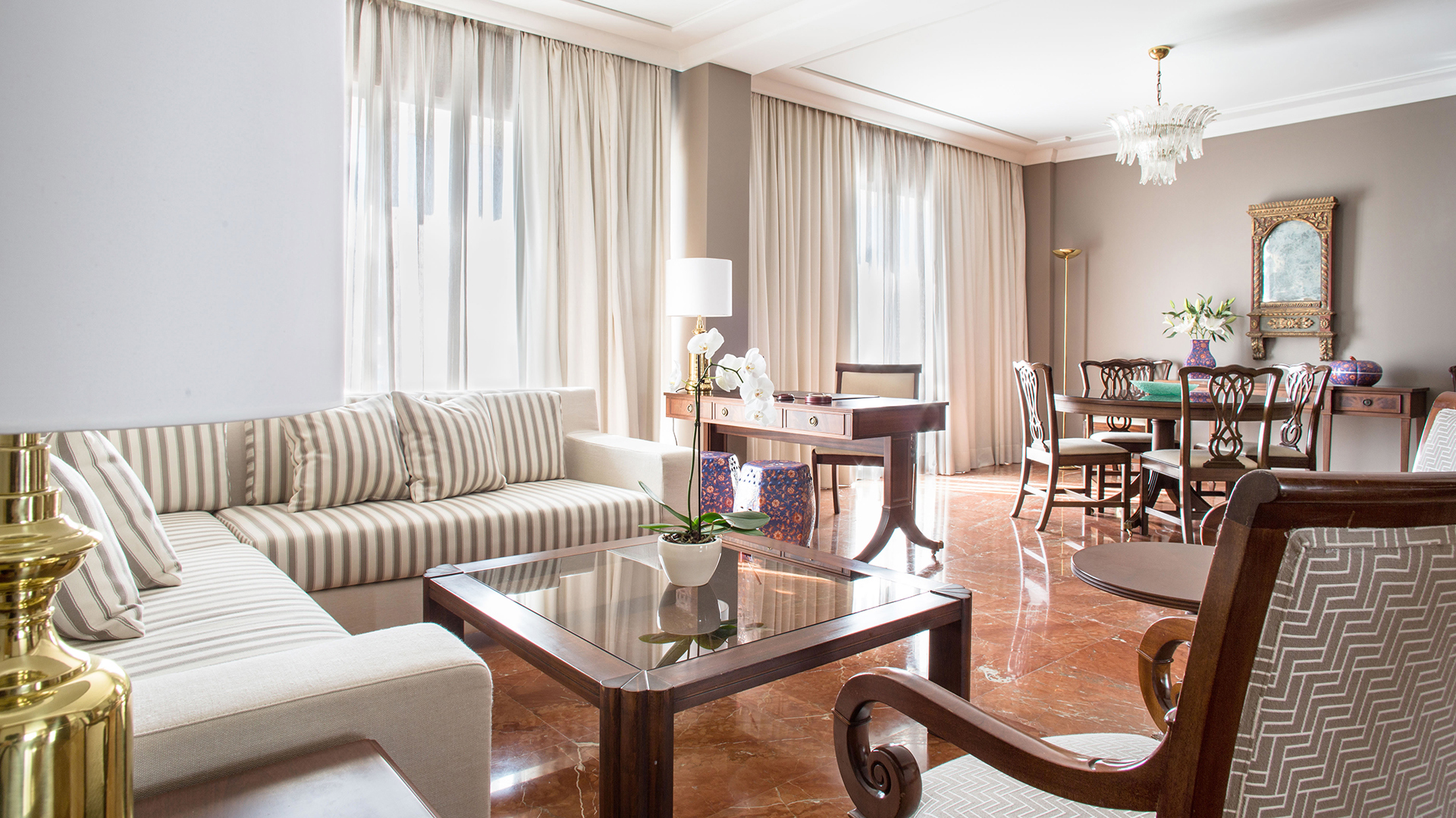 Europe, Cyprus, Paphos, Annabelle, Suite living room