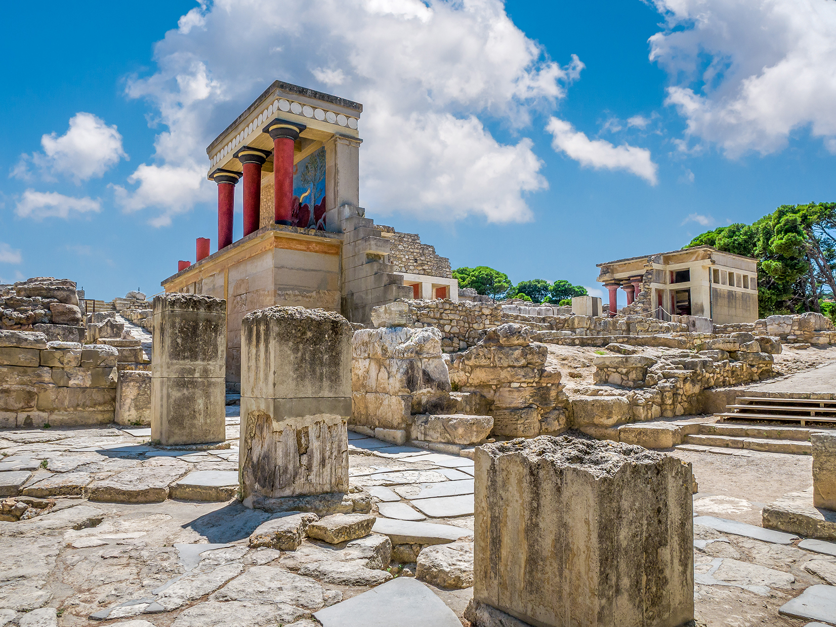 Europe, Greece, Crete, Knossos Palace