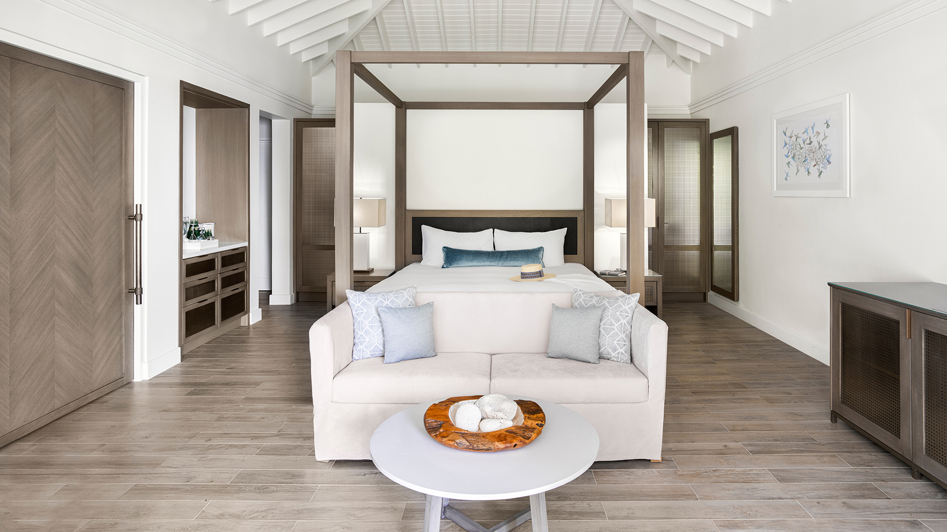 Caribbean, St Lucia, Sugar Beach, Bungalow