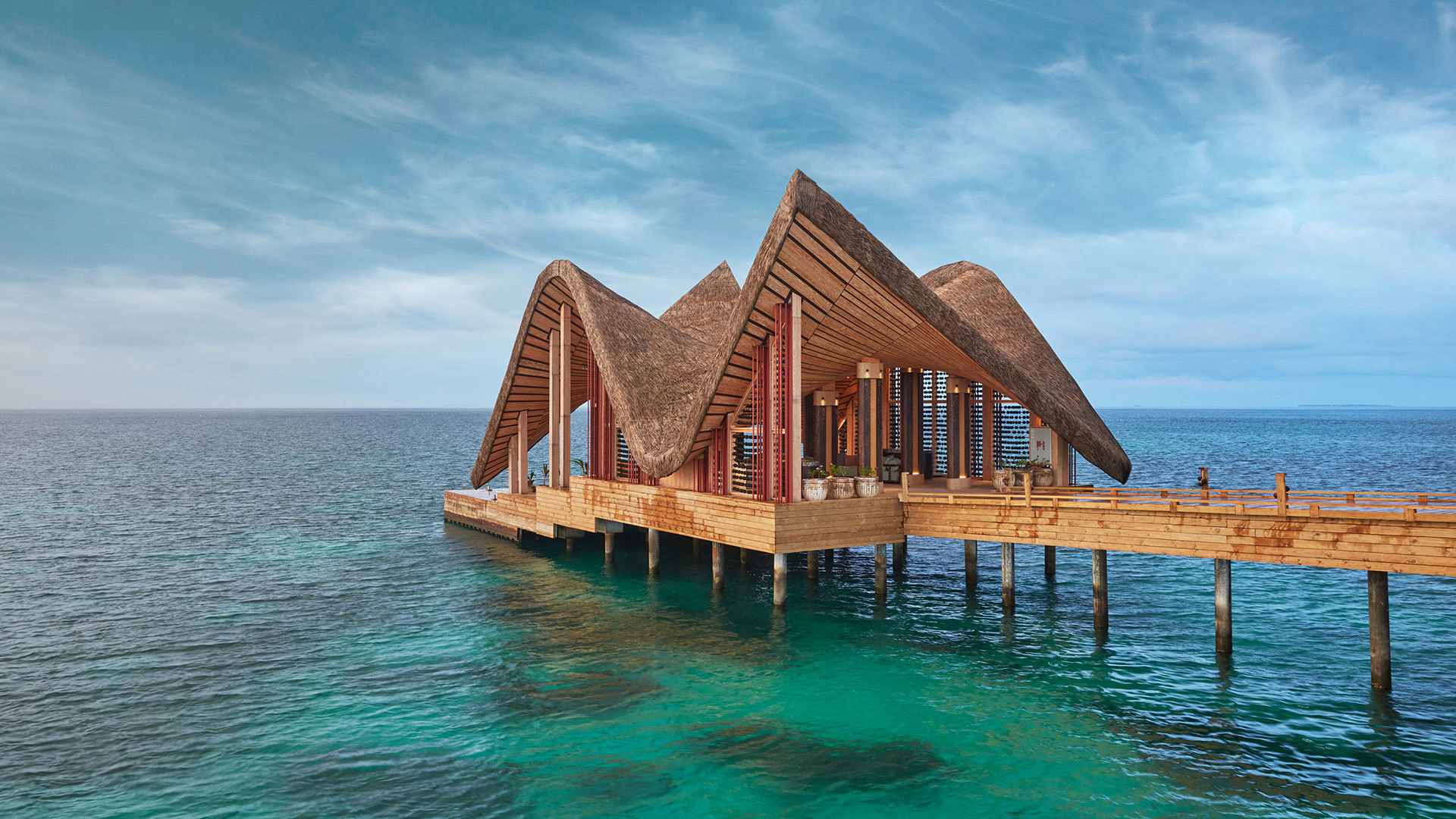 Maldives, JOALI, Pier