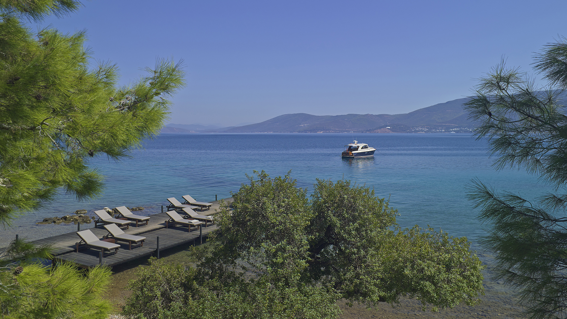 Europe, Turkey, Amanruya, Beach Club Jetty