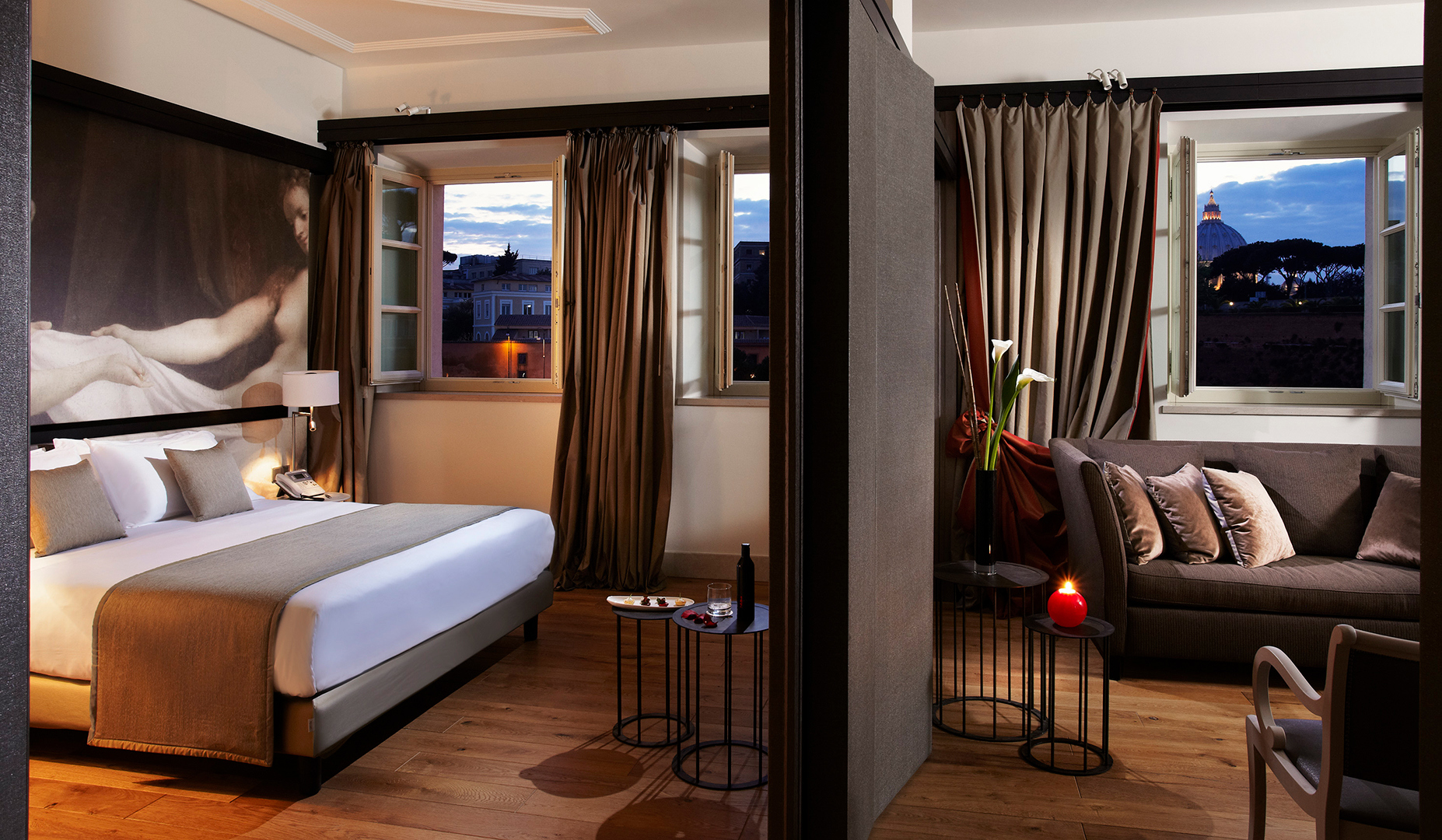 Europe, Italy, Rome, Gran Meliá Rome Villa Agrippina, The eternal city suite