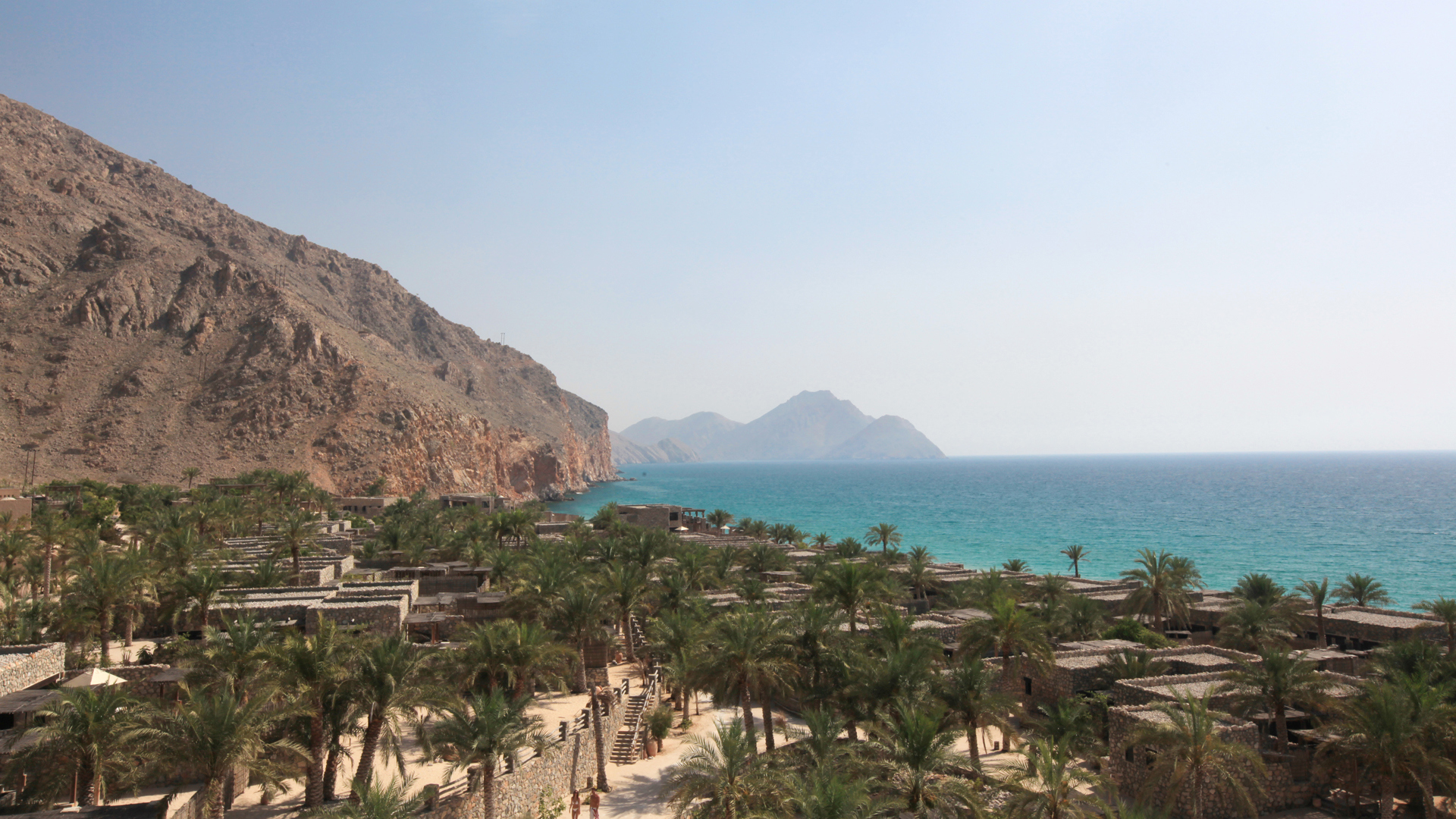 Indian ocean, Oman, Six Sense Hideaway Zighy Bay, Resort View