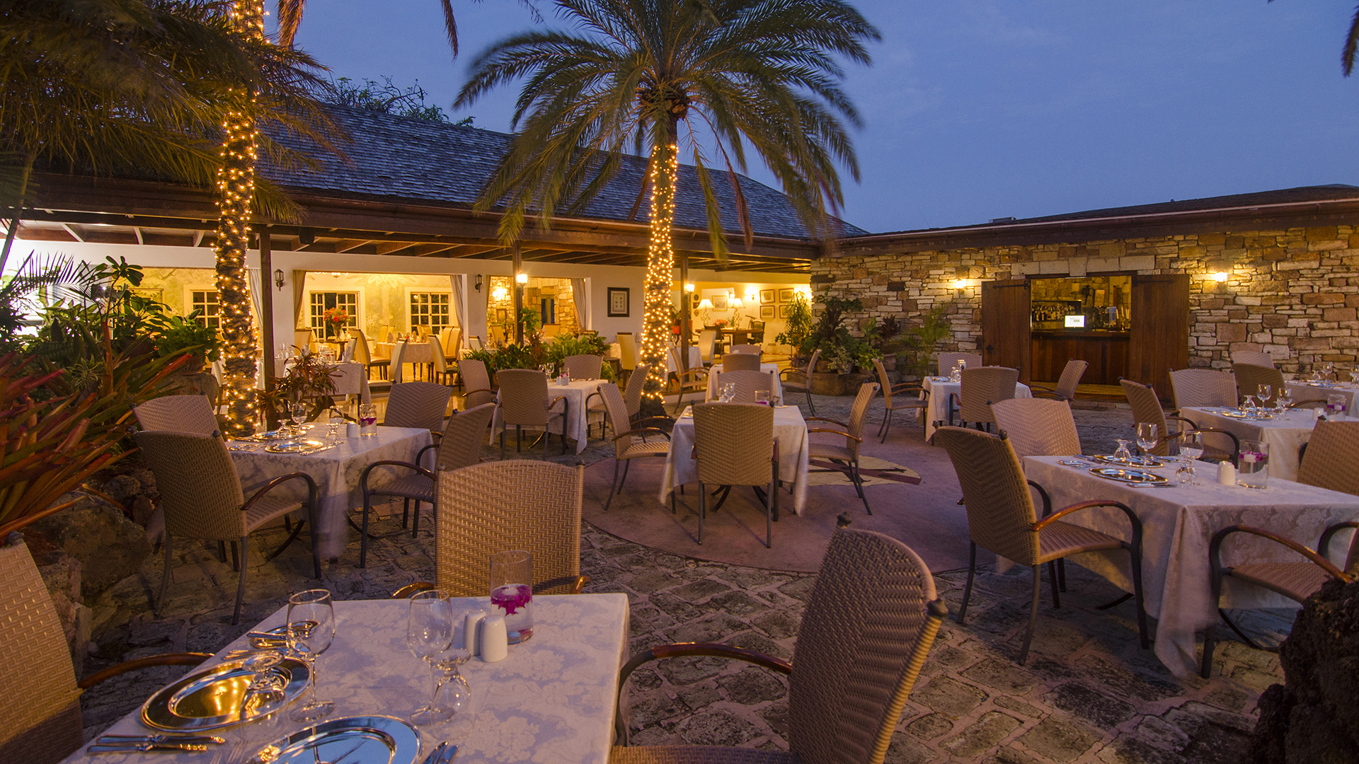 Caribbean, Bermuda & Mexico, Antigua, The Inn, Terrace Restaurant
