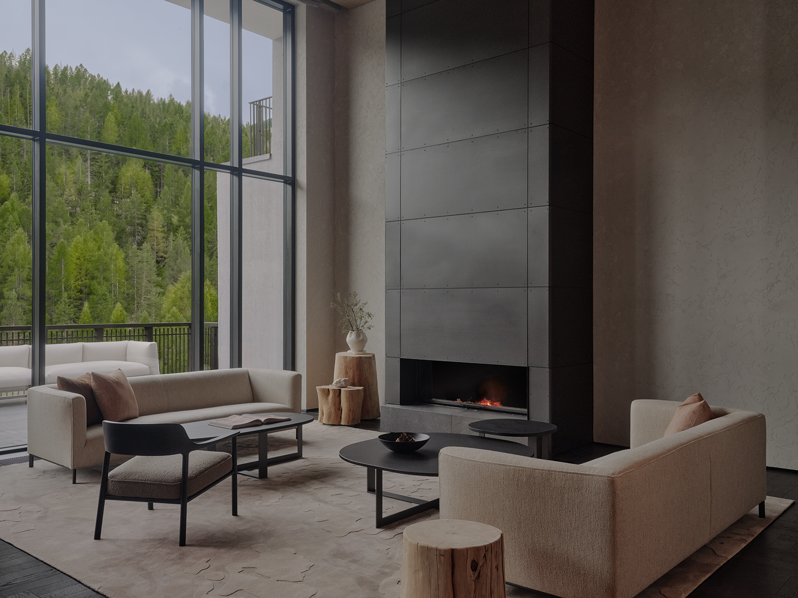 Ski & Snow, Europe, Italy, Aman Rosa Alpina, Il Salotto lounge bar