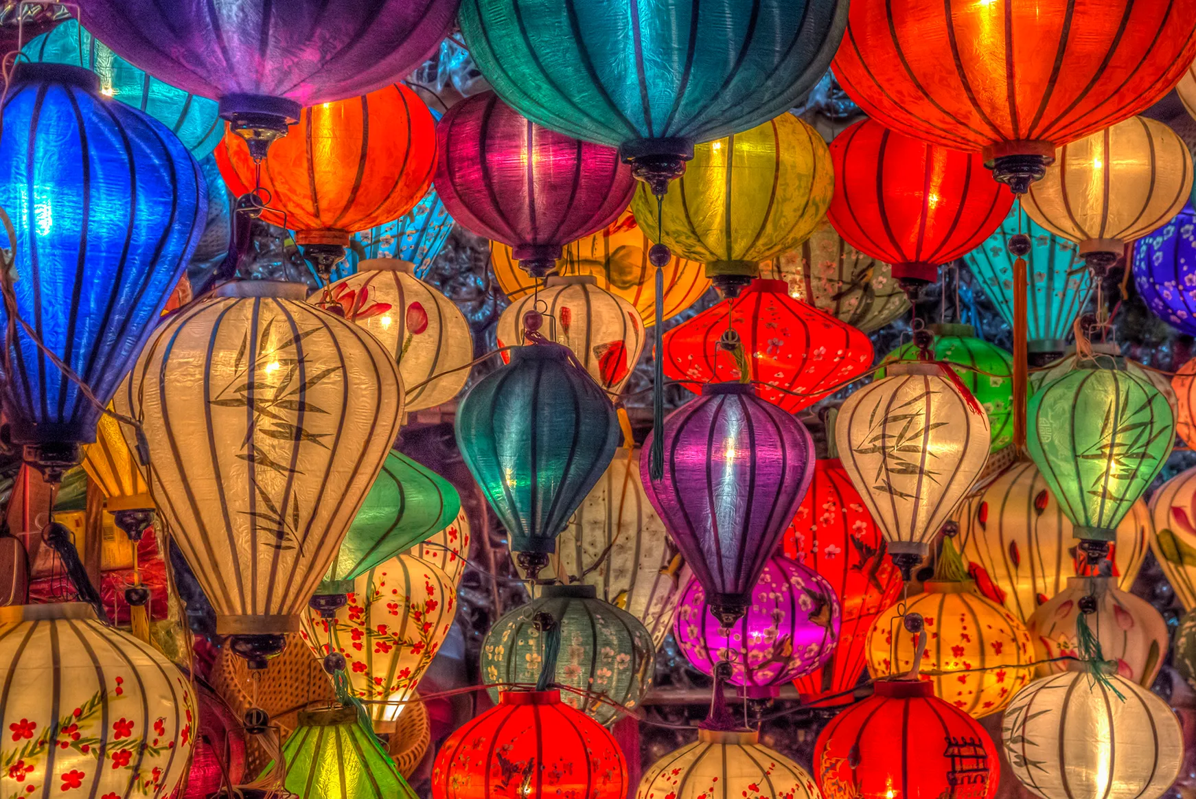 Lanterns in Hoi An city, Vietnam