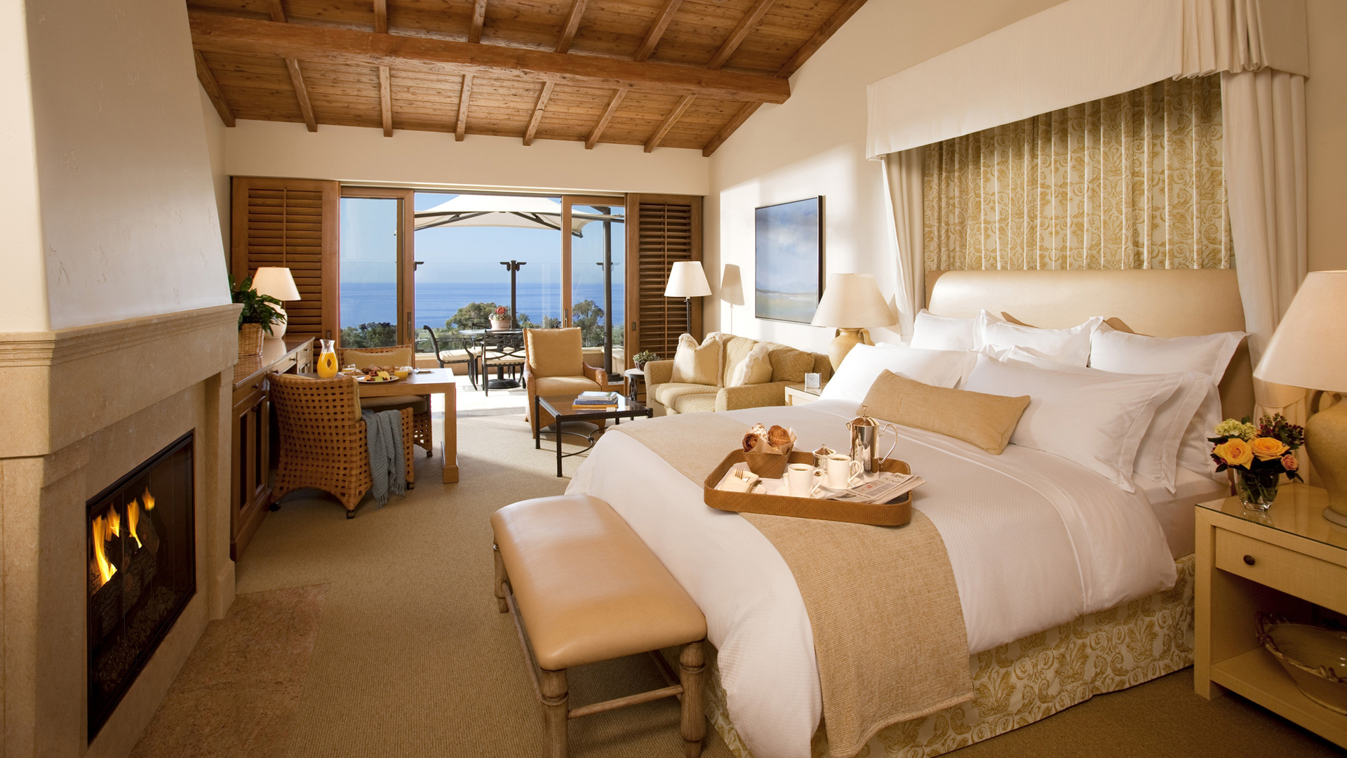  North america & canada, California, Resort at pelican hill, Bungalow interior