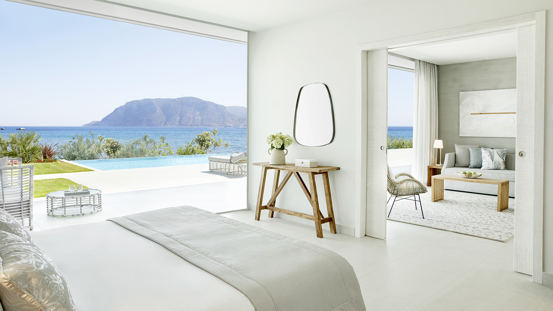 Europe, Greece, Kos, Ikos Aria, Deluxe Bedroom