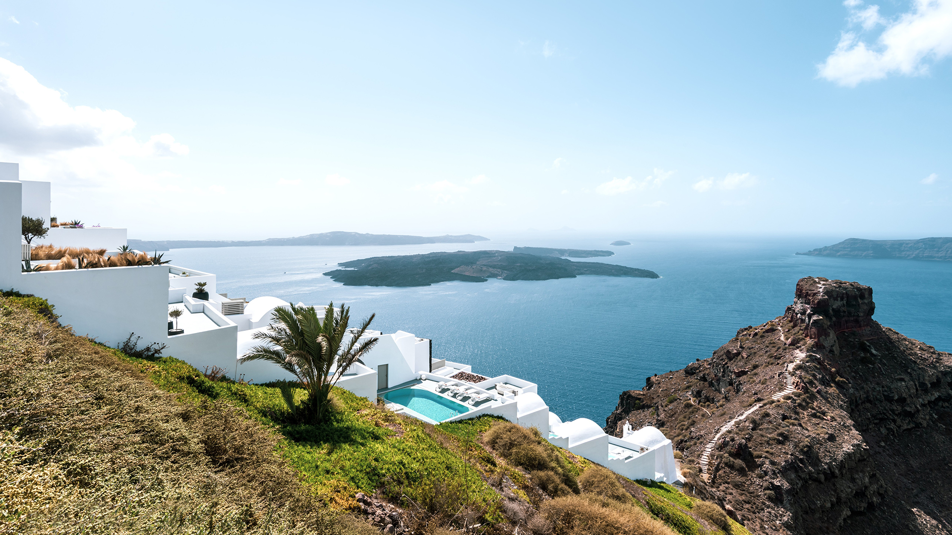 Europe, Greece, Grace Santorini, Sea Overview