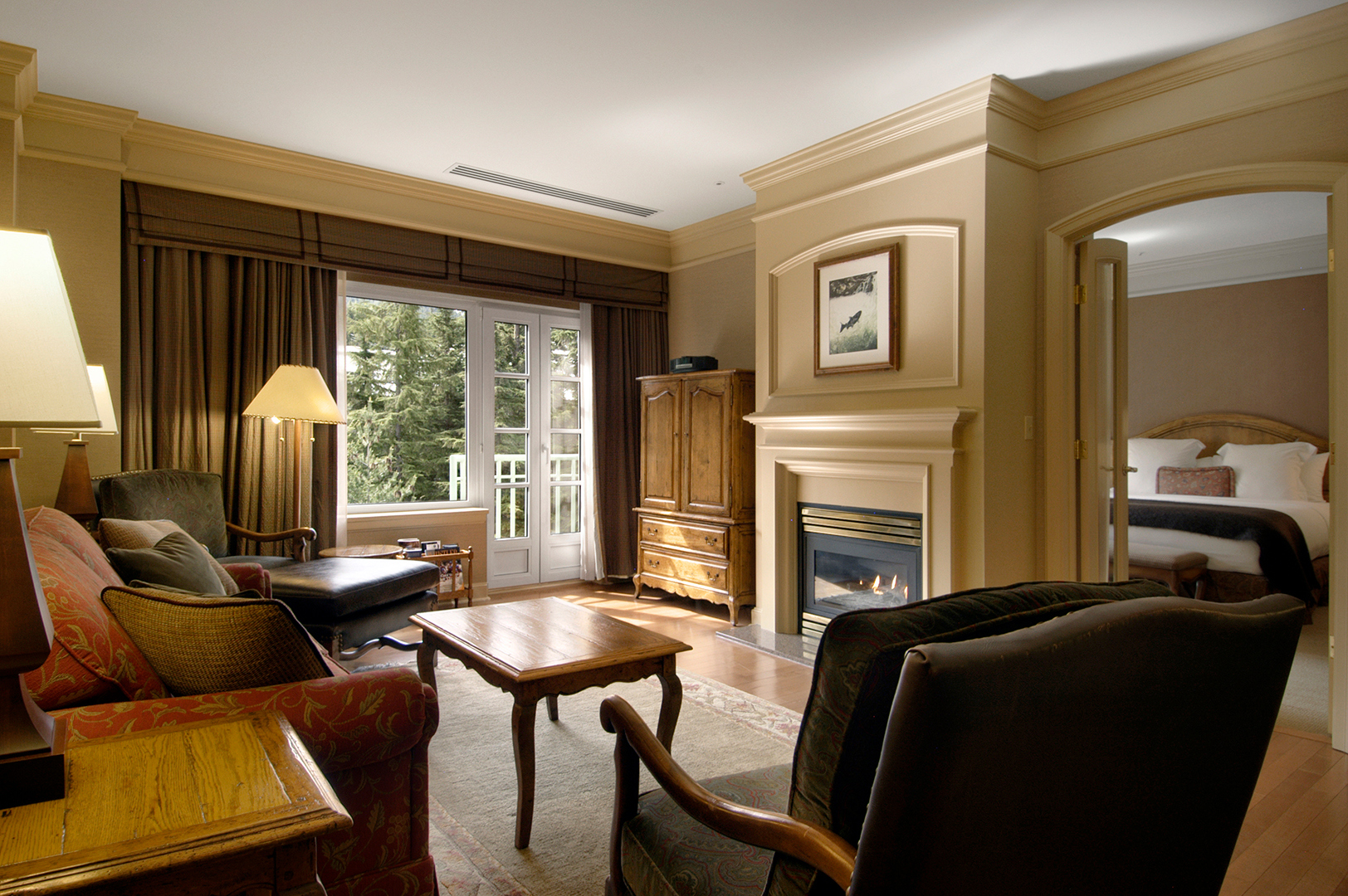 Ski & Snow, Canada, Fairmont Chateau Whistler, Living room