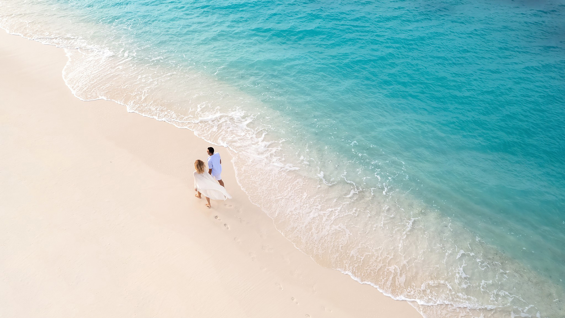 Indian Ocean, Maldives, JOALI BEING, Beach Walk