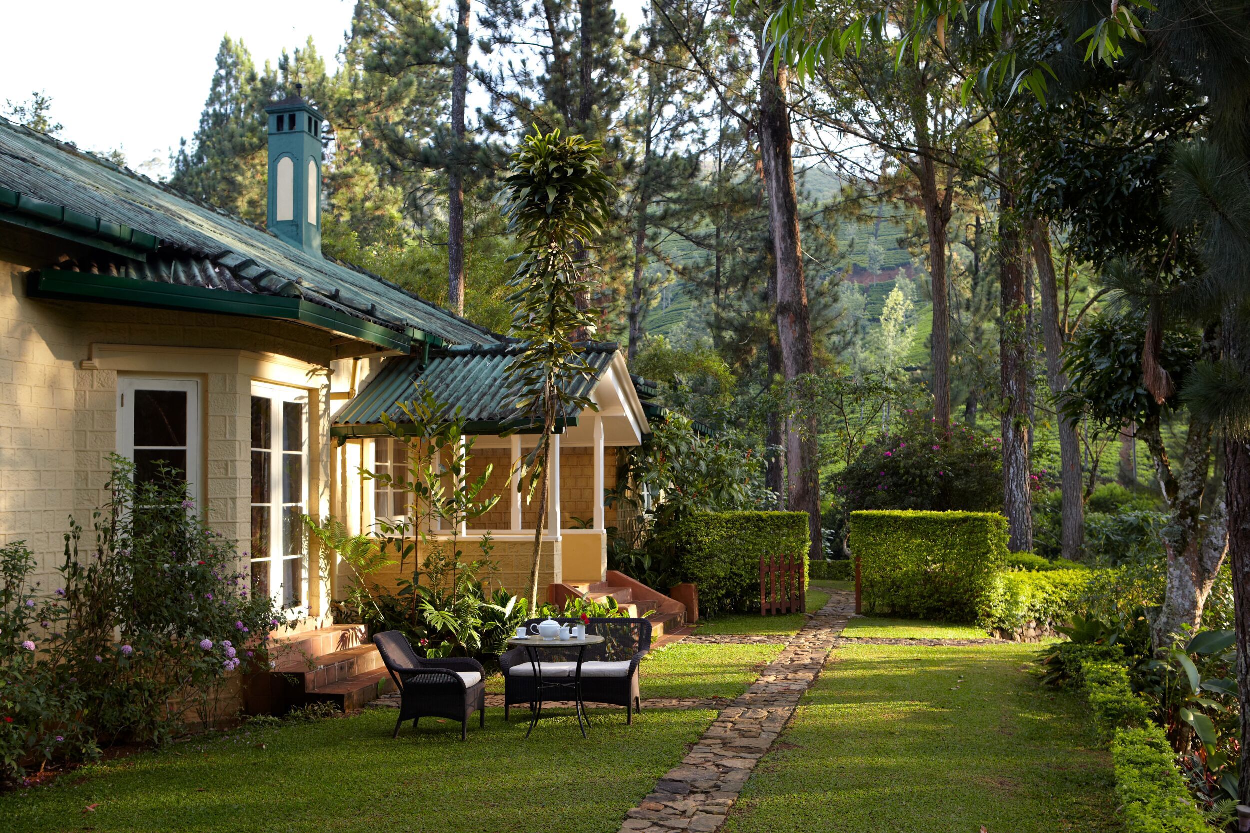 Asia, Indonesia, Ceylon Tea Trails, Exterior garden