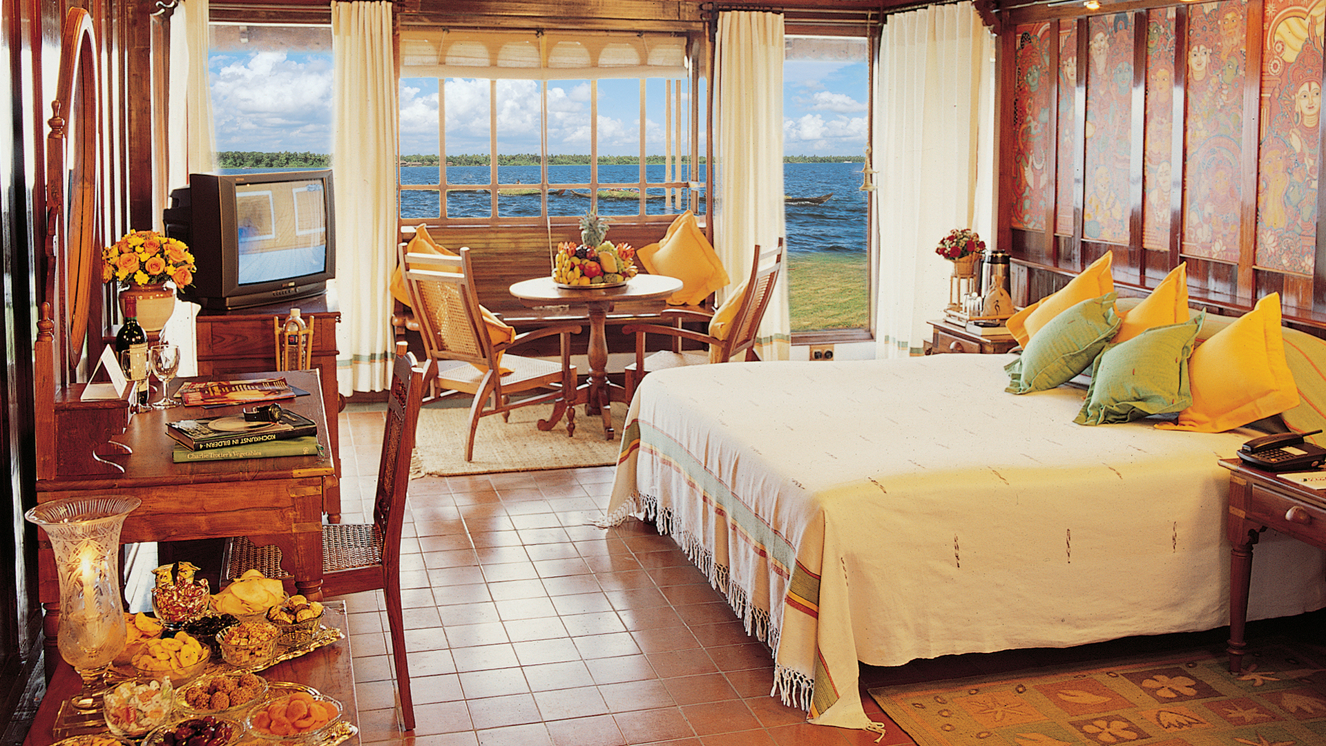  Worldwide, India, Kumarakom lake resort, Bedroom